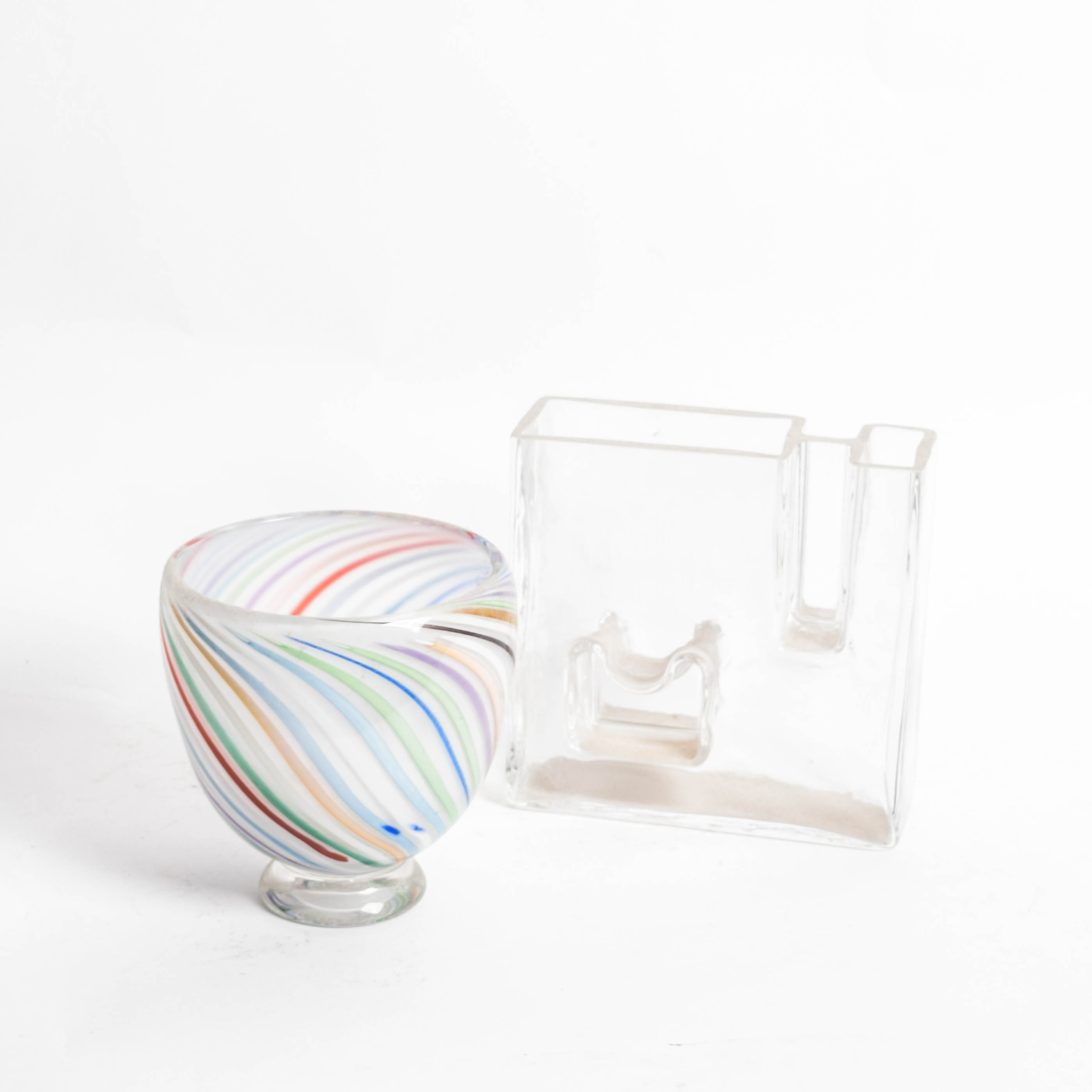 Mid-Century Art Glass Vases