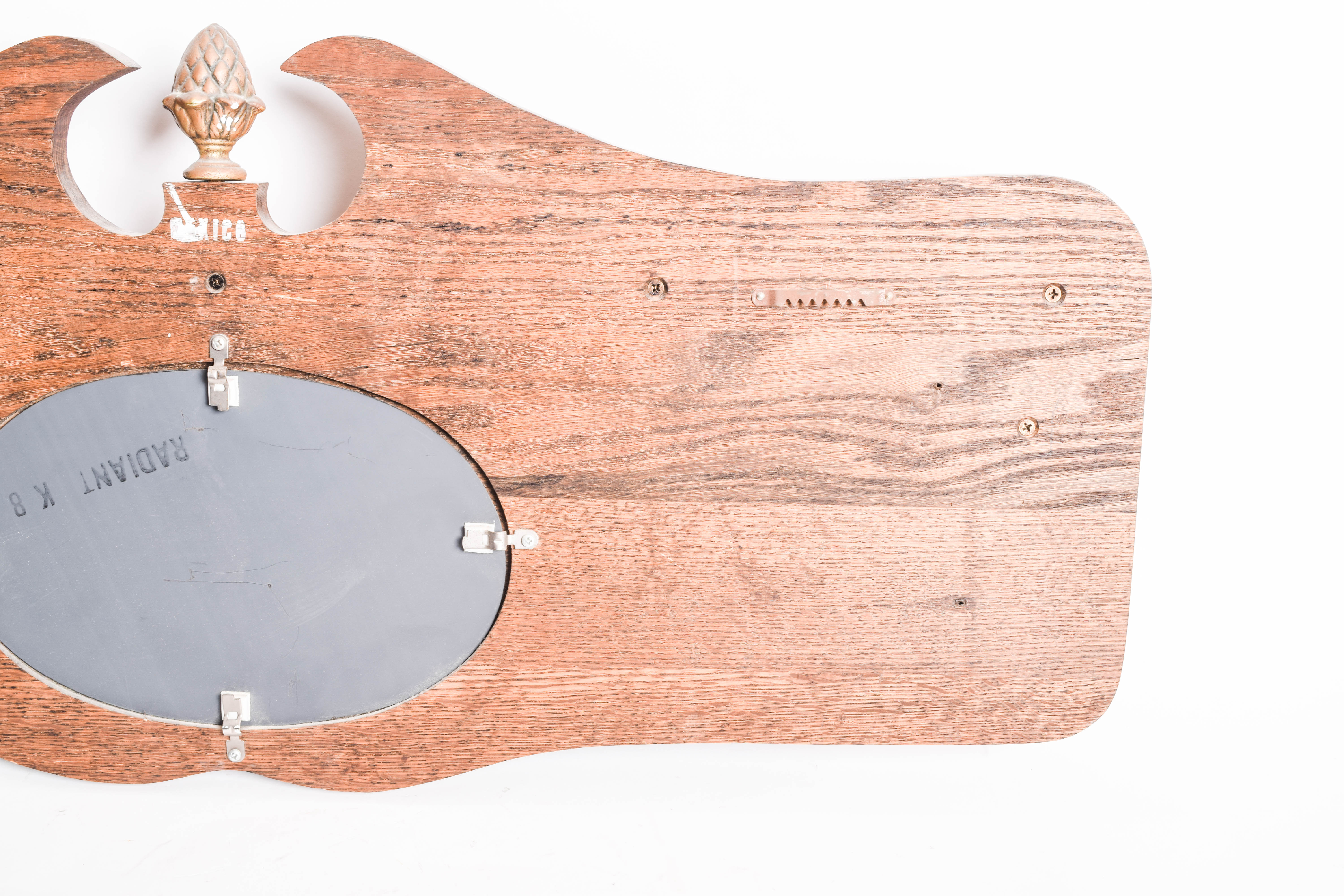 Oak Wall Mounted Coat Rack