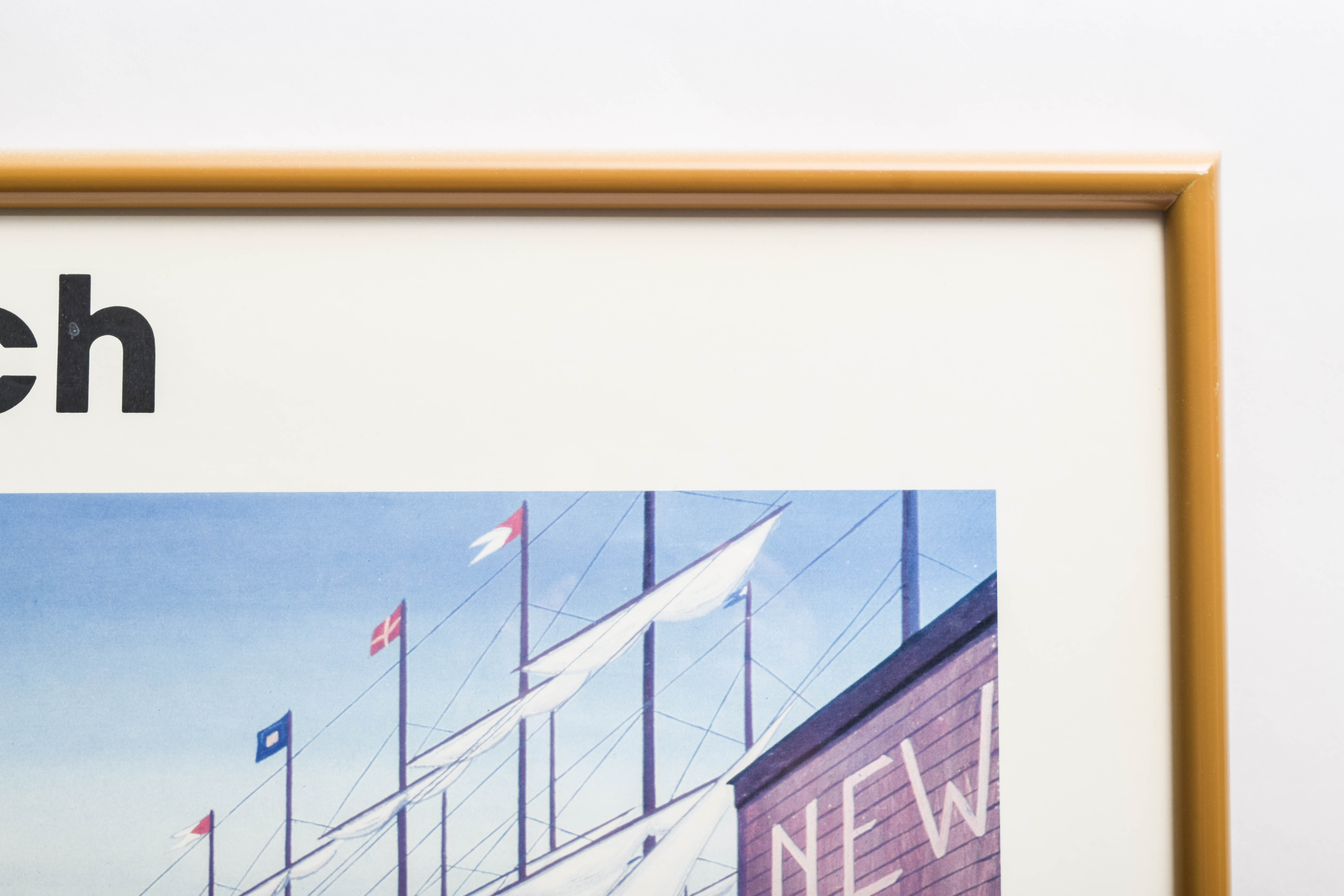 Pair of Vintage Framed European Gallery Offset Lithographs