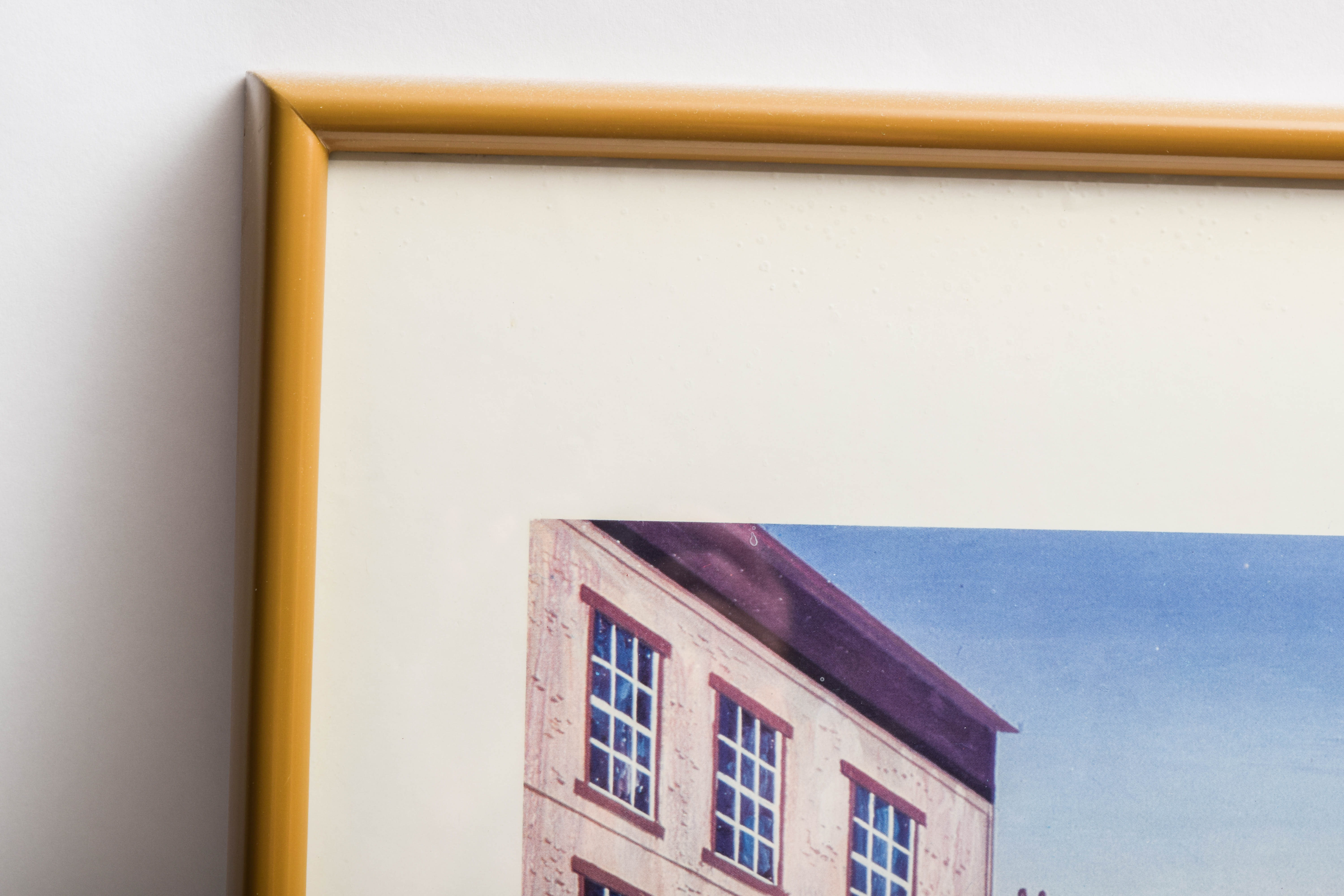 Pair of Vintage Framed European Gallery Offset Lithographs