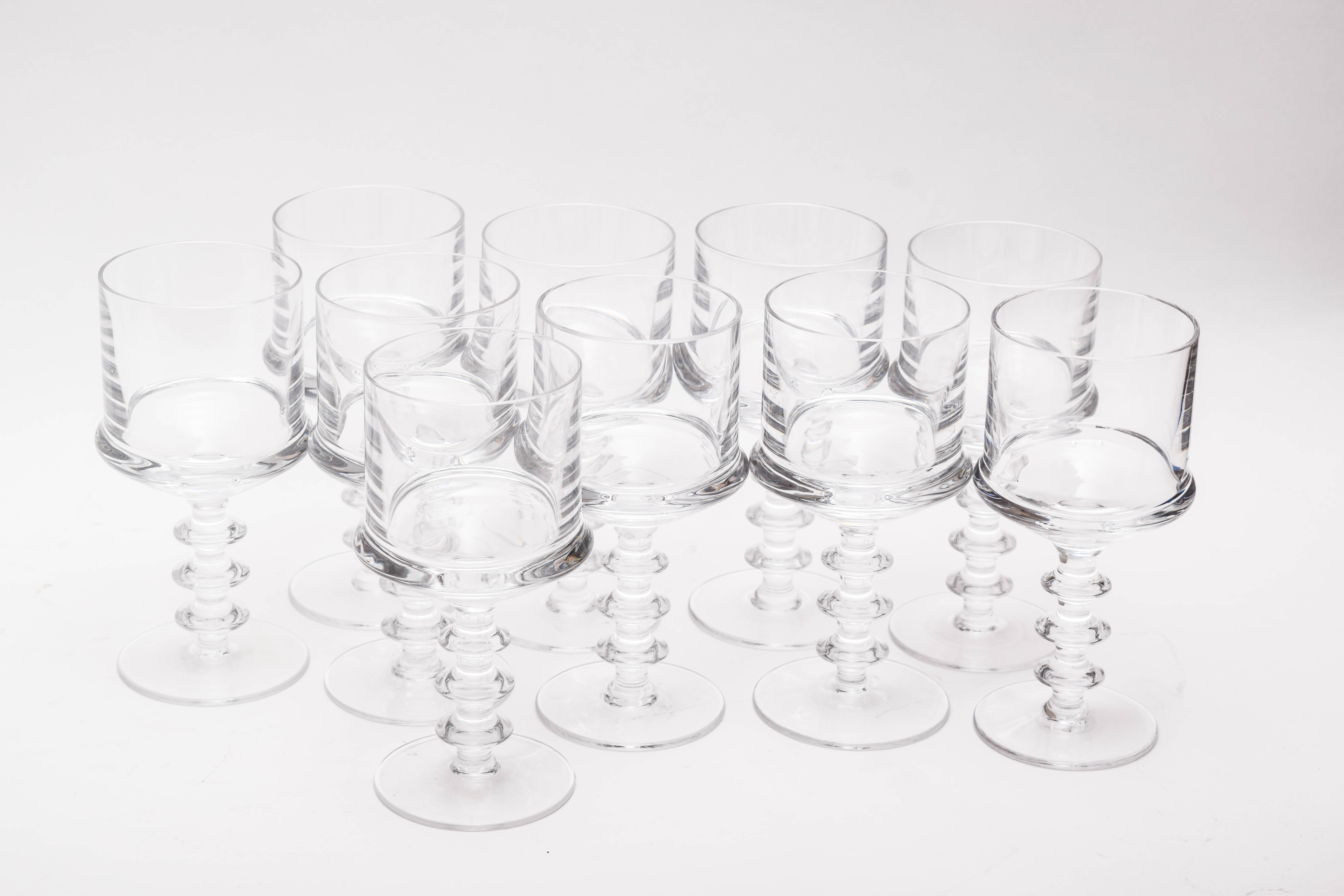 Collection of Vintage Crystal Barware