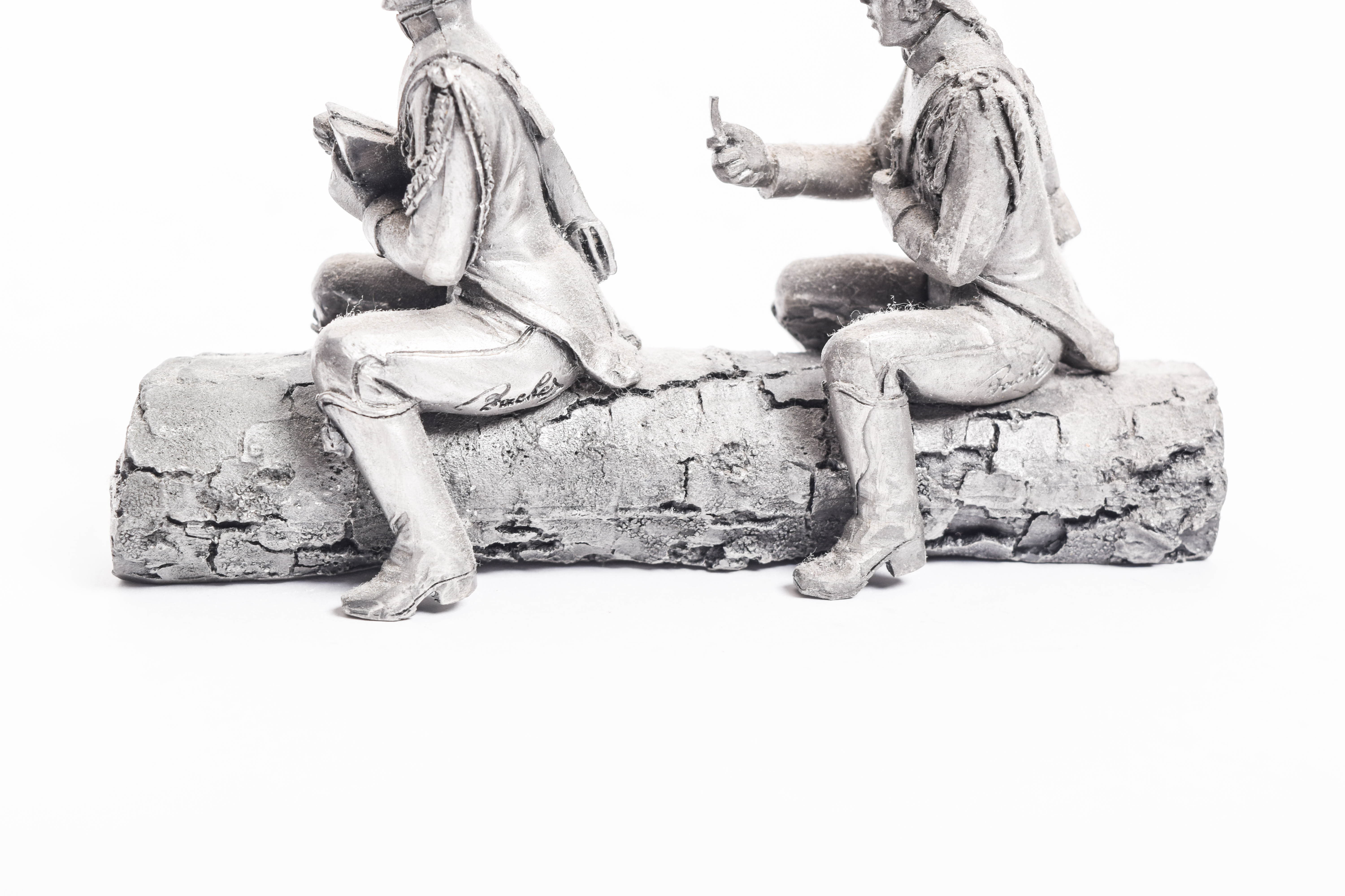 Vintage Pewter and Brass Miniatures and Figurines