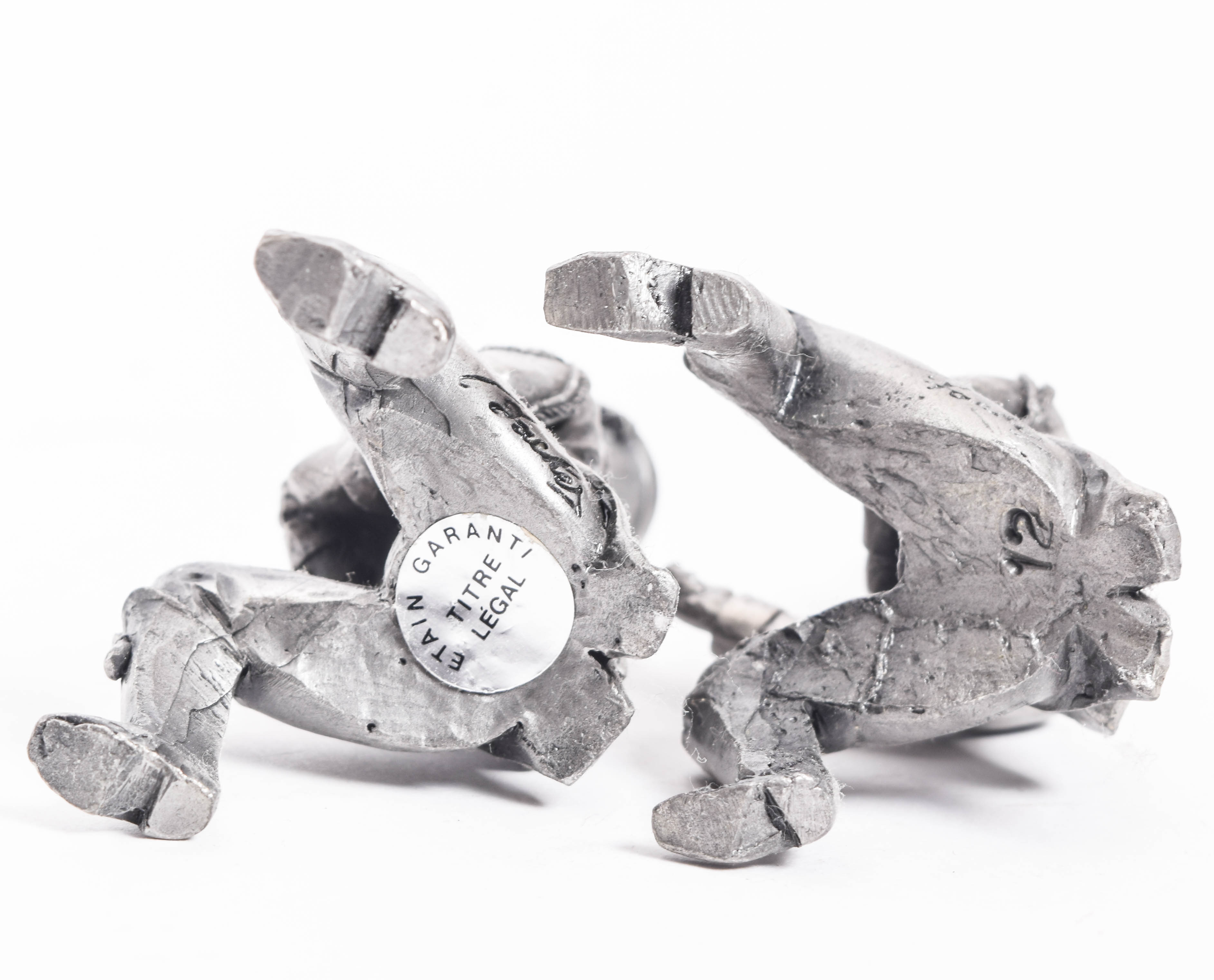 Vintage Pewter and Brass Miniatures and Figurines