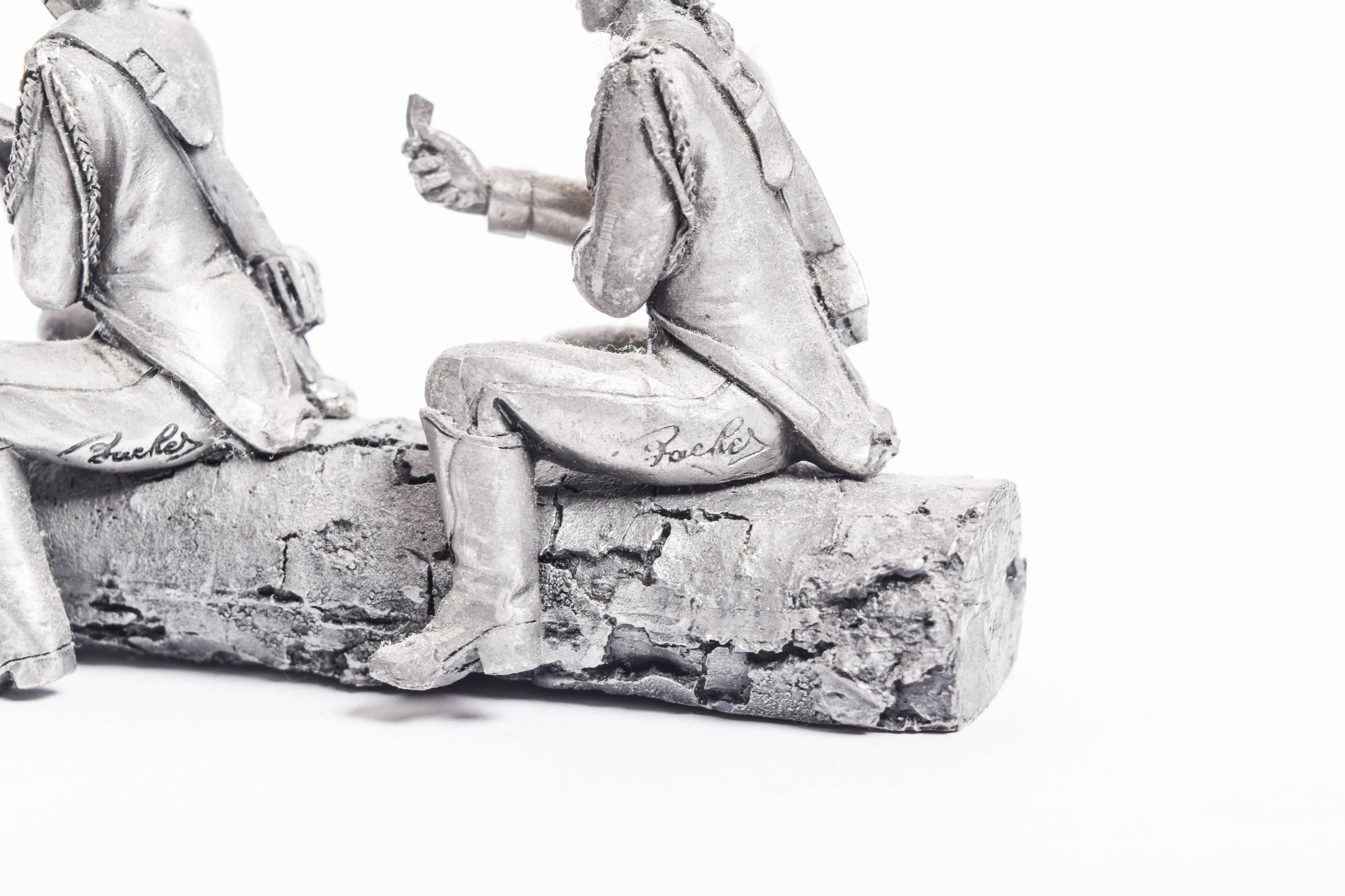 Vintage Pewter and Brass Miniatures and Figurines