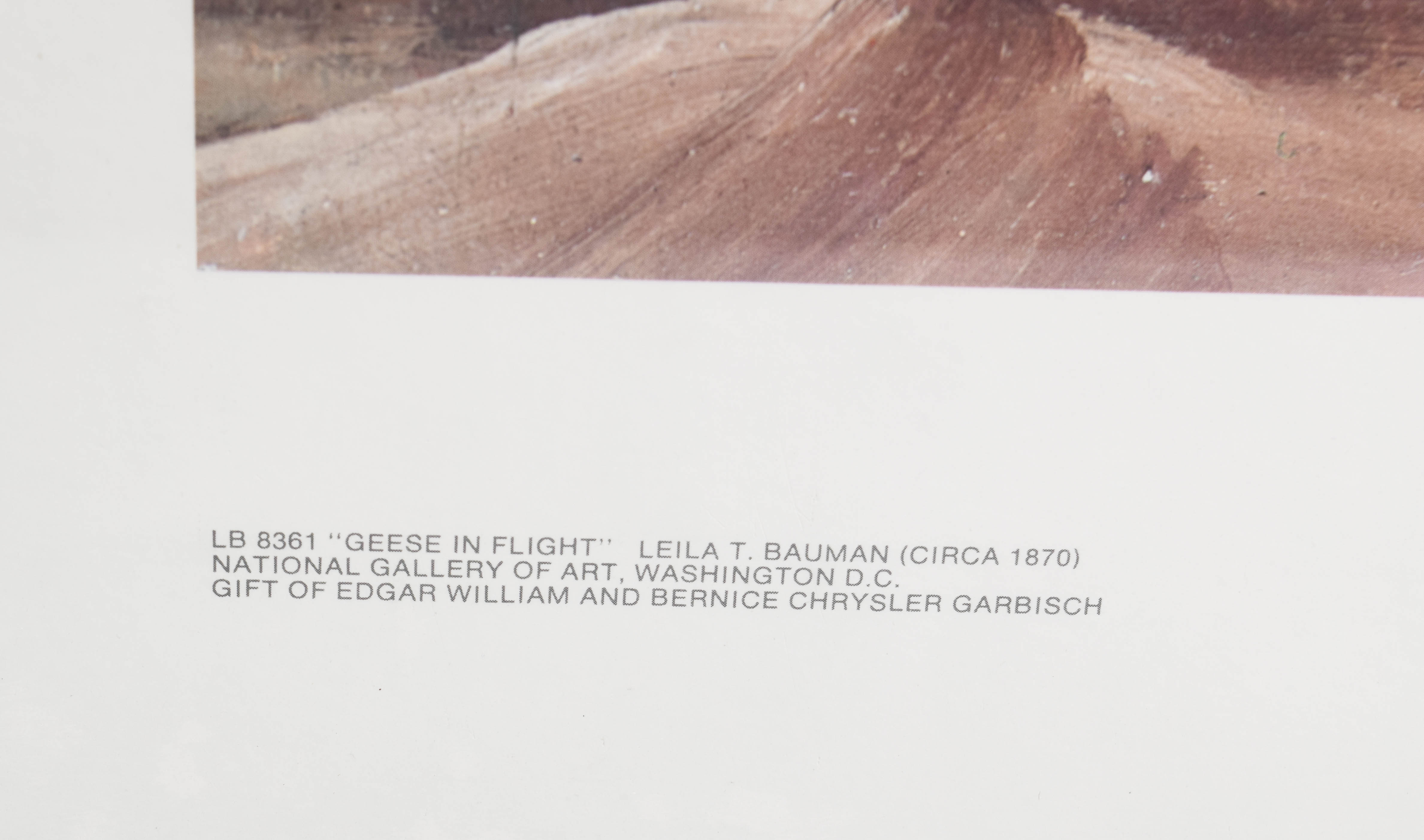 Offset Lithographs After Paintings from the National Gallery of Art