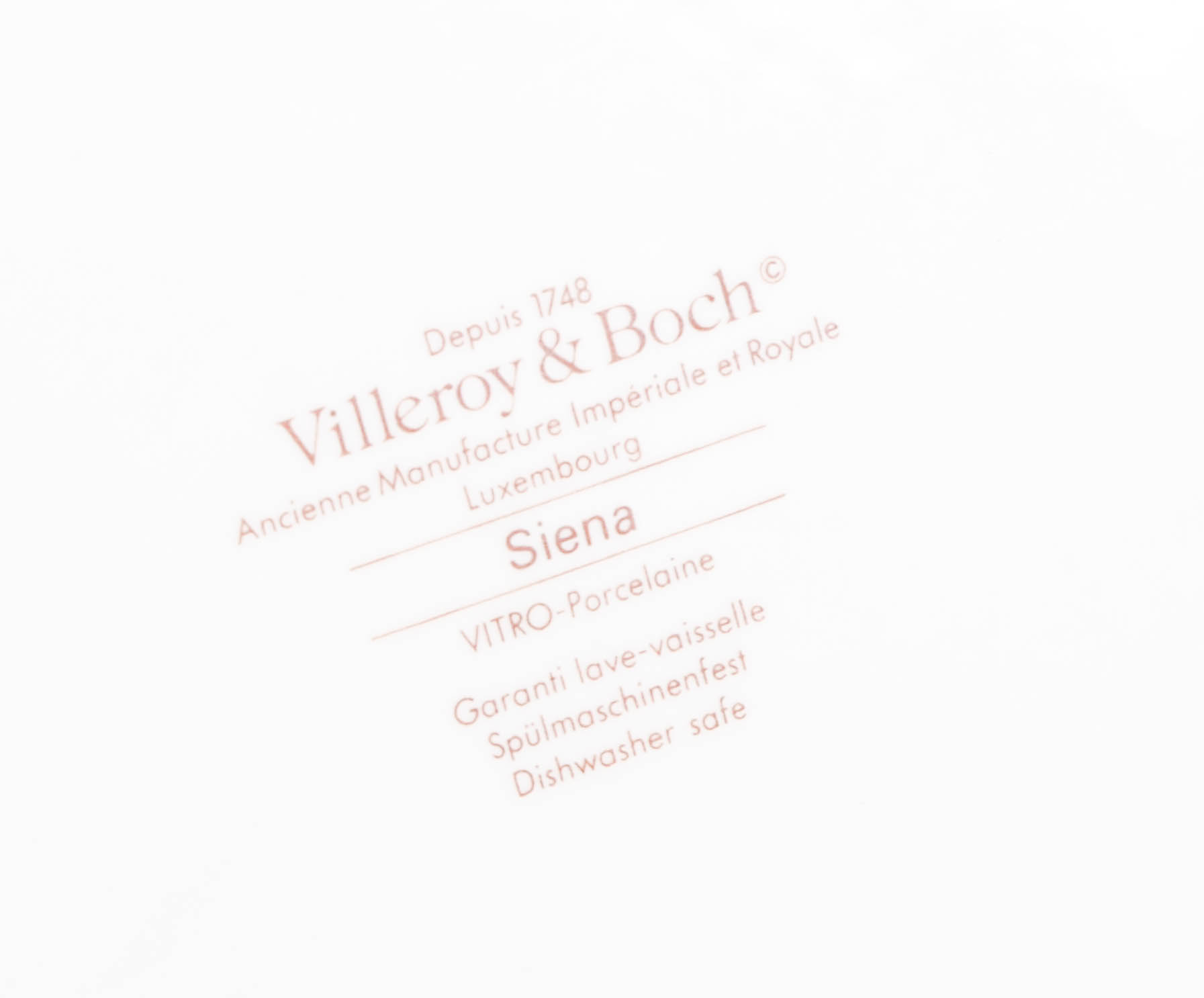 Villeroy & Boch "Siena" Dinner Service Set