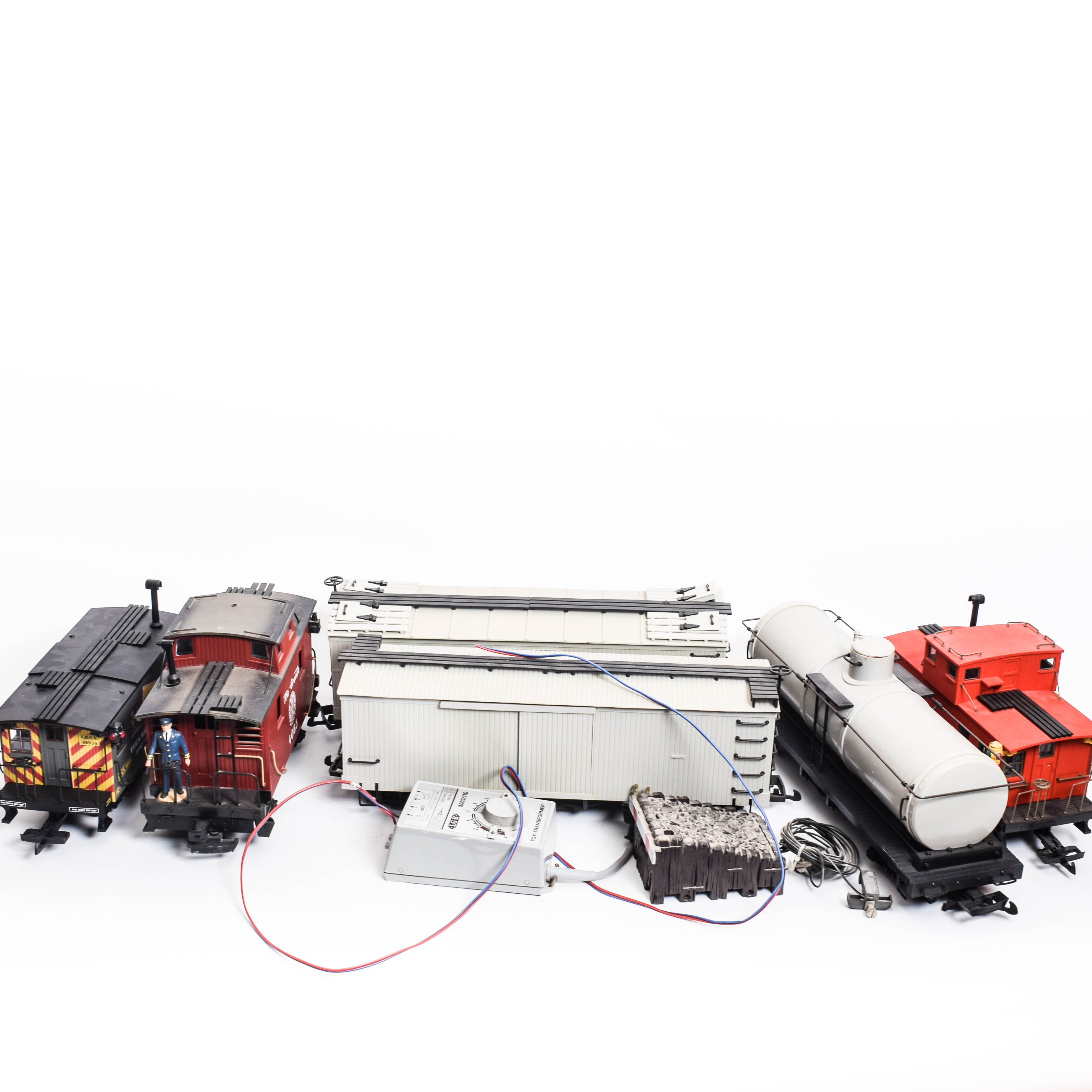 Collection of G Scale Trains and Track