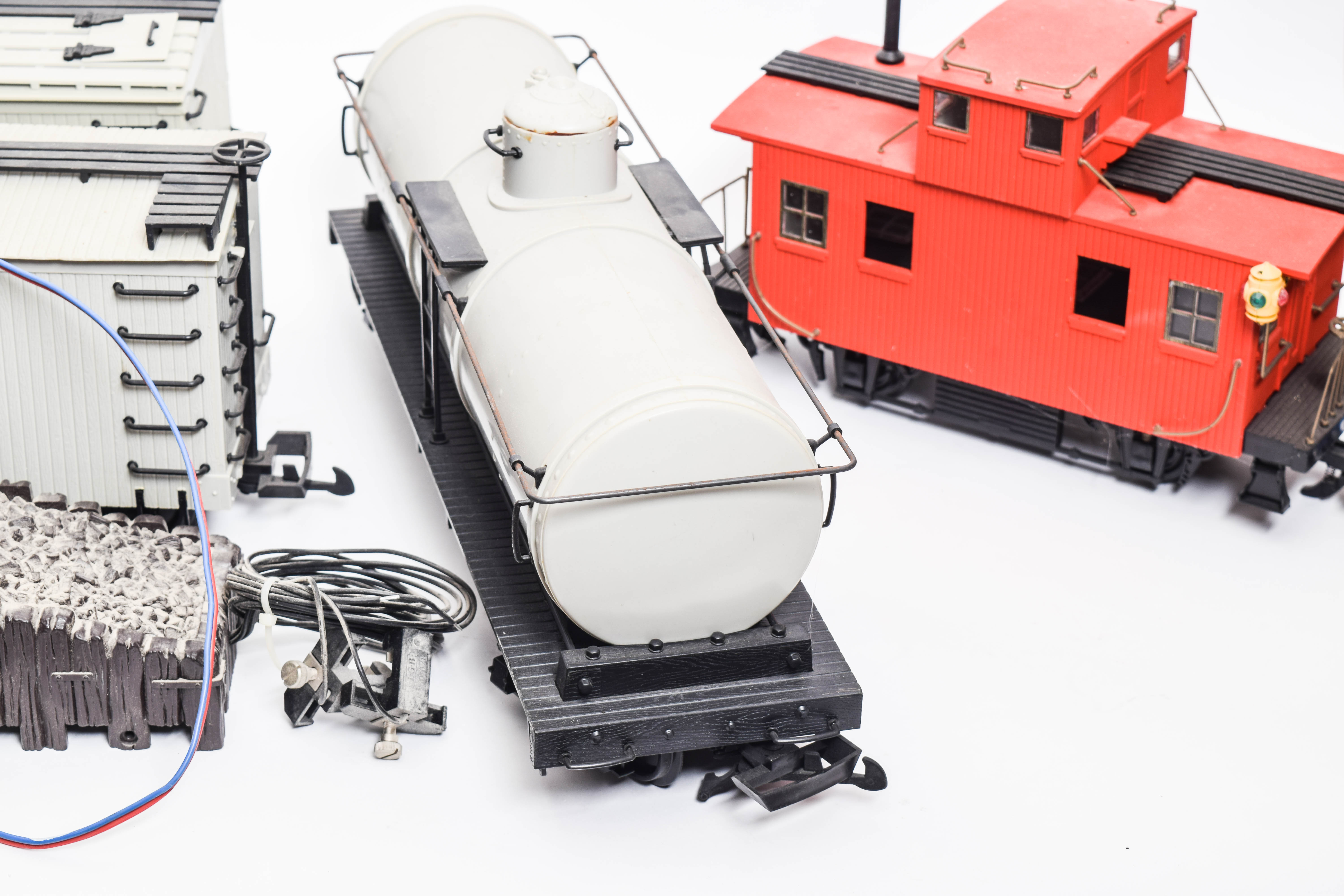 Collection of G Scale Trains and Track