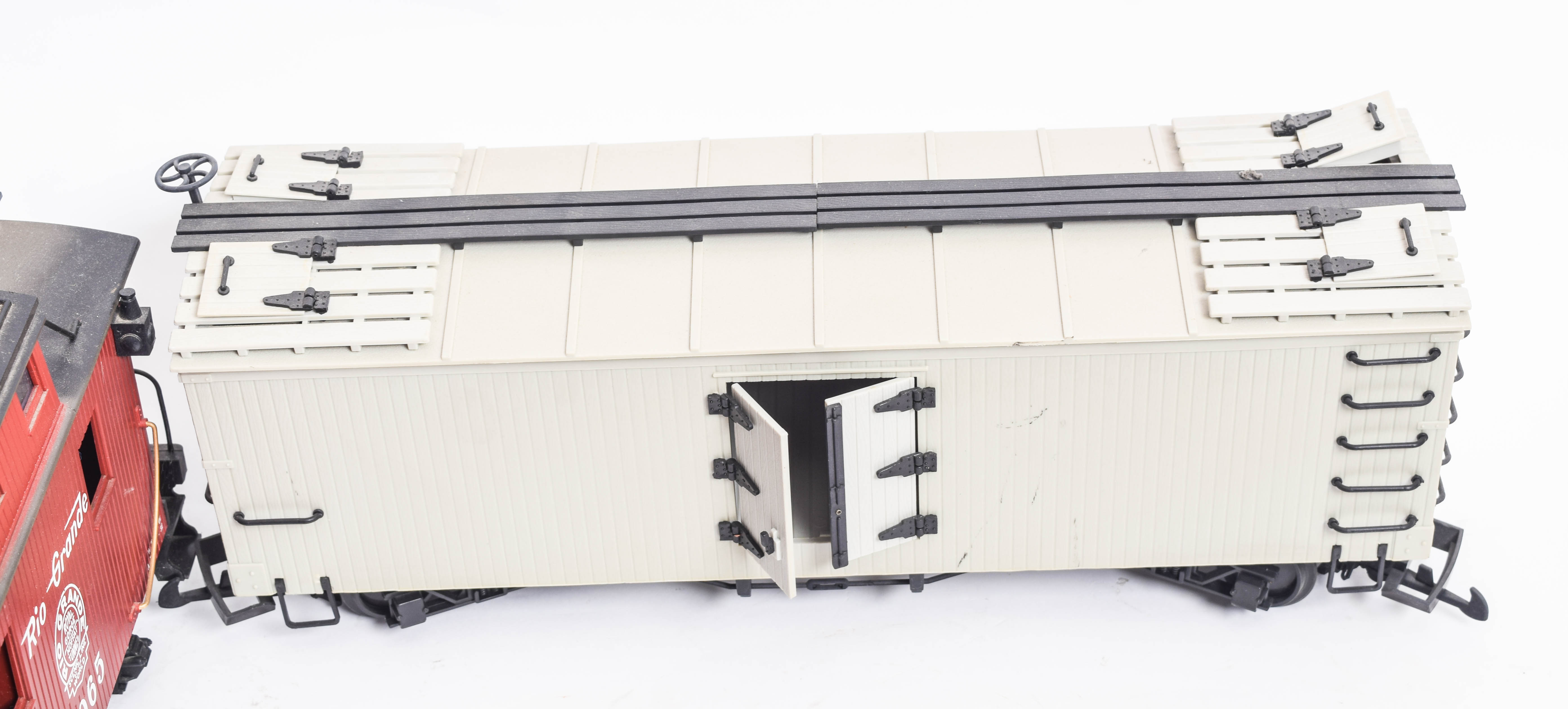 Collection of G Scale Trains and Track