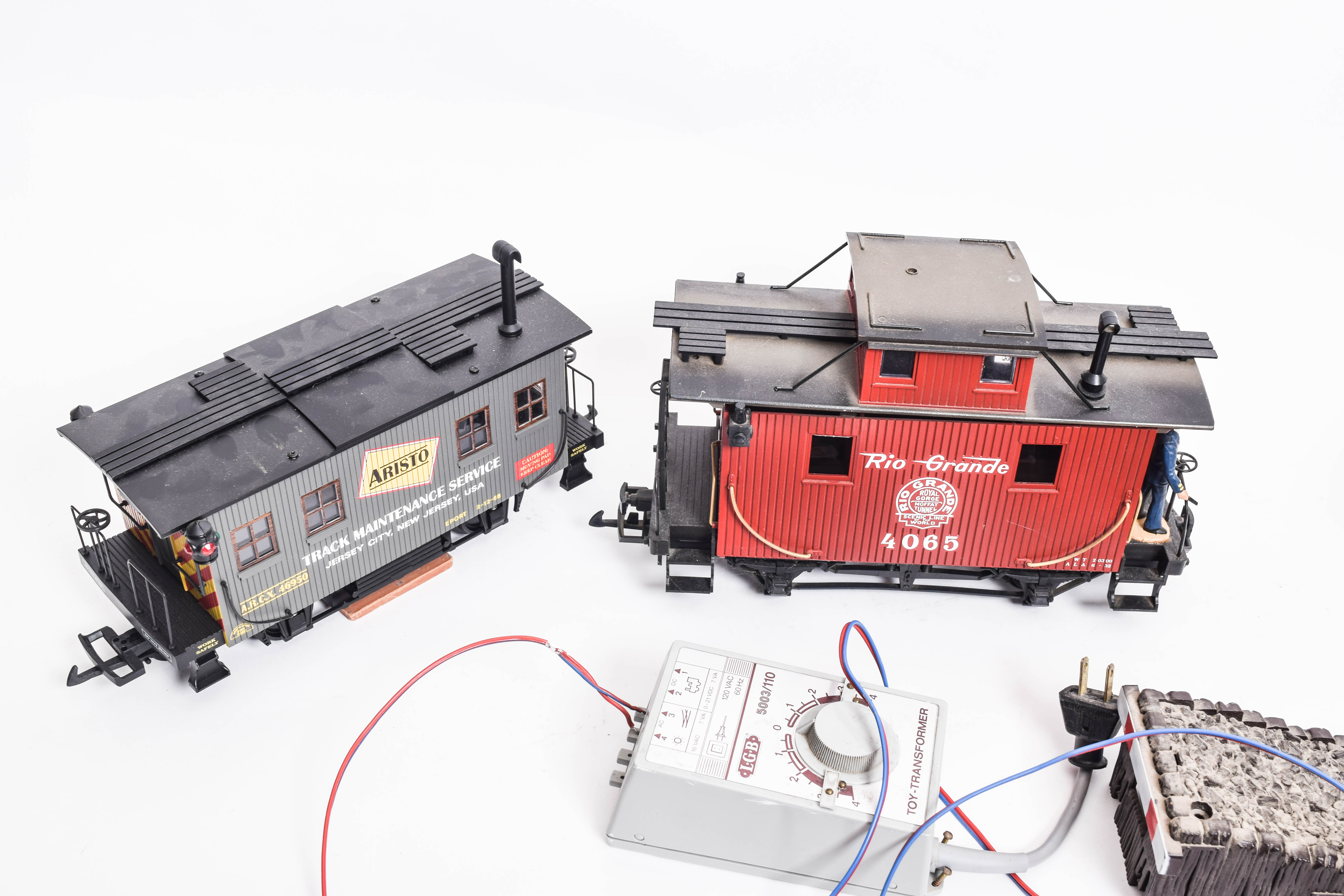 Collection of G Scale Trains and Track