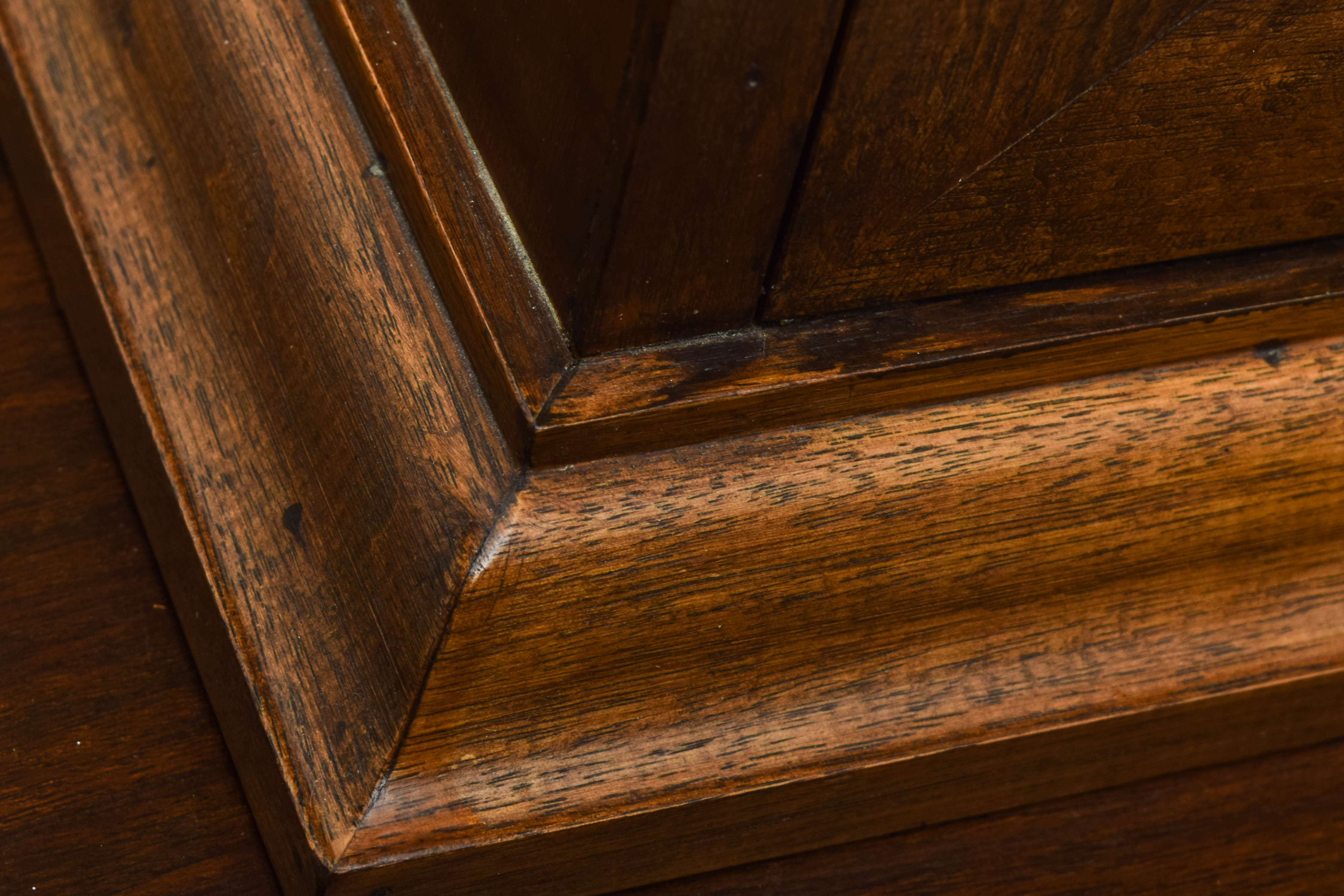 Wood and Glass China Hutch