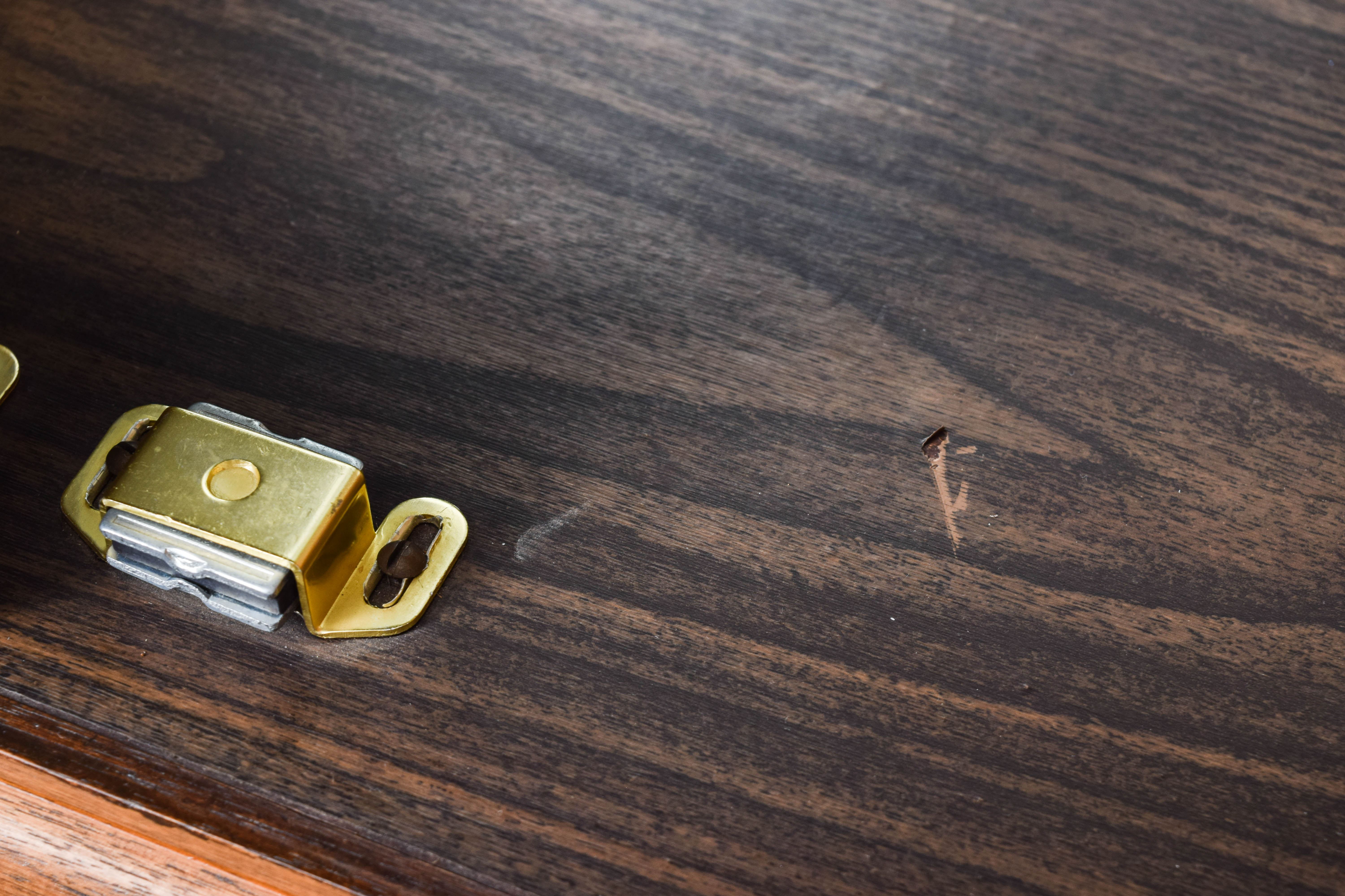 Wood and Glass China Hutch