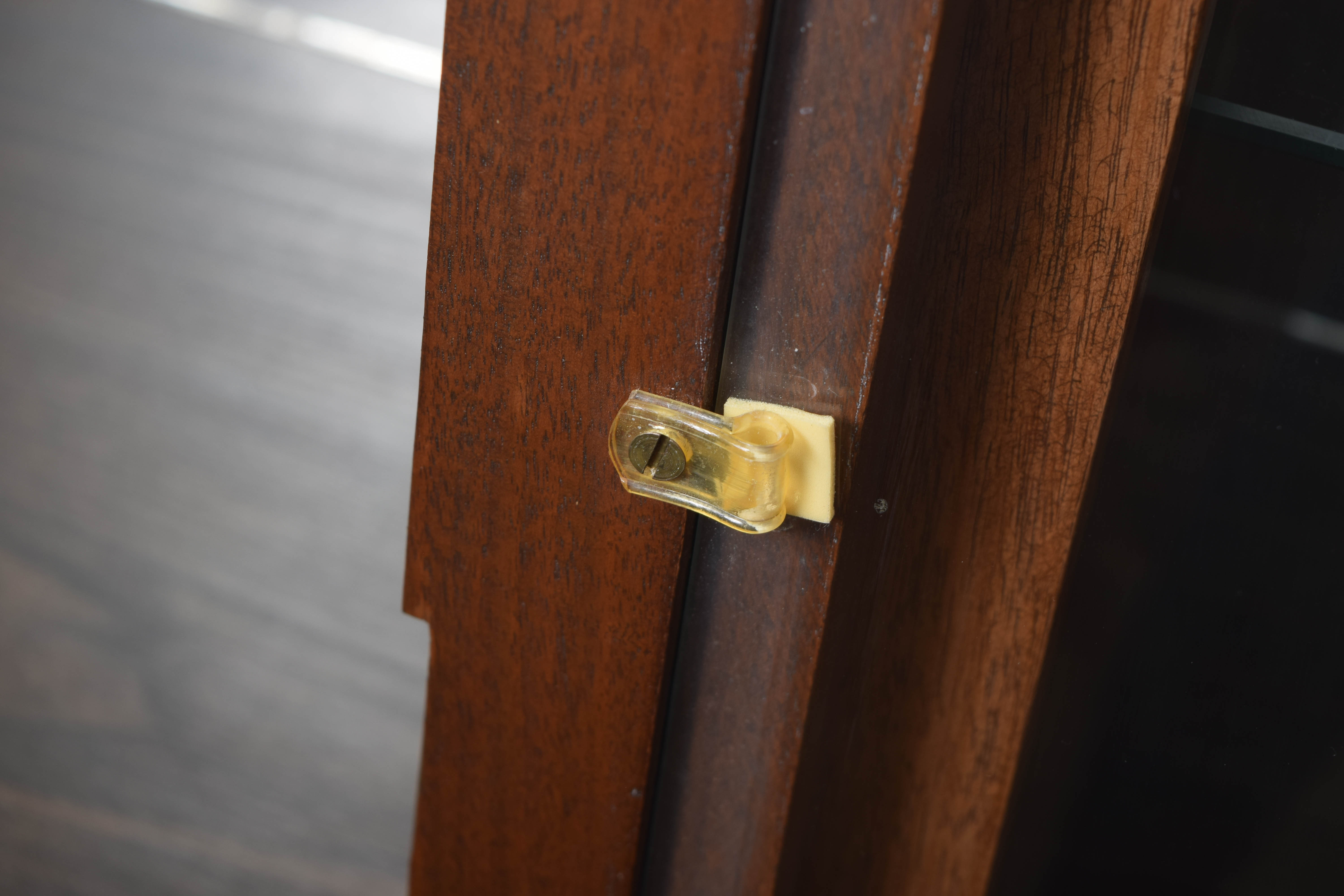 Wood and Glass China Hutch