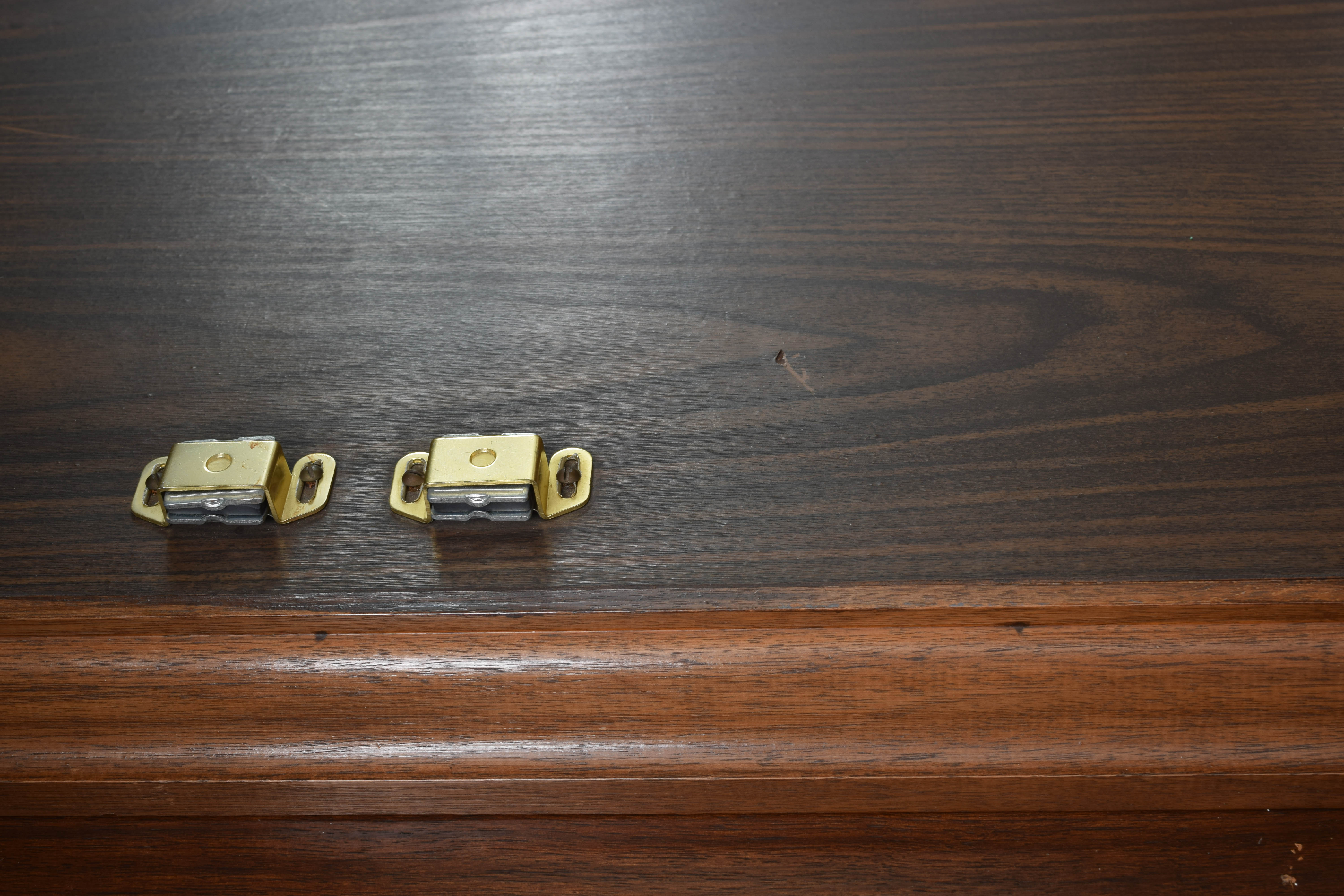 Wood and Glass China Hutch