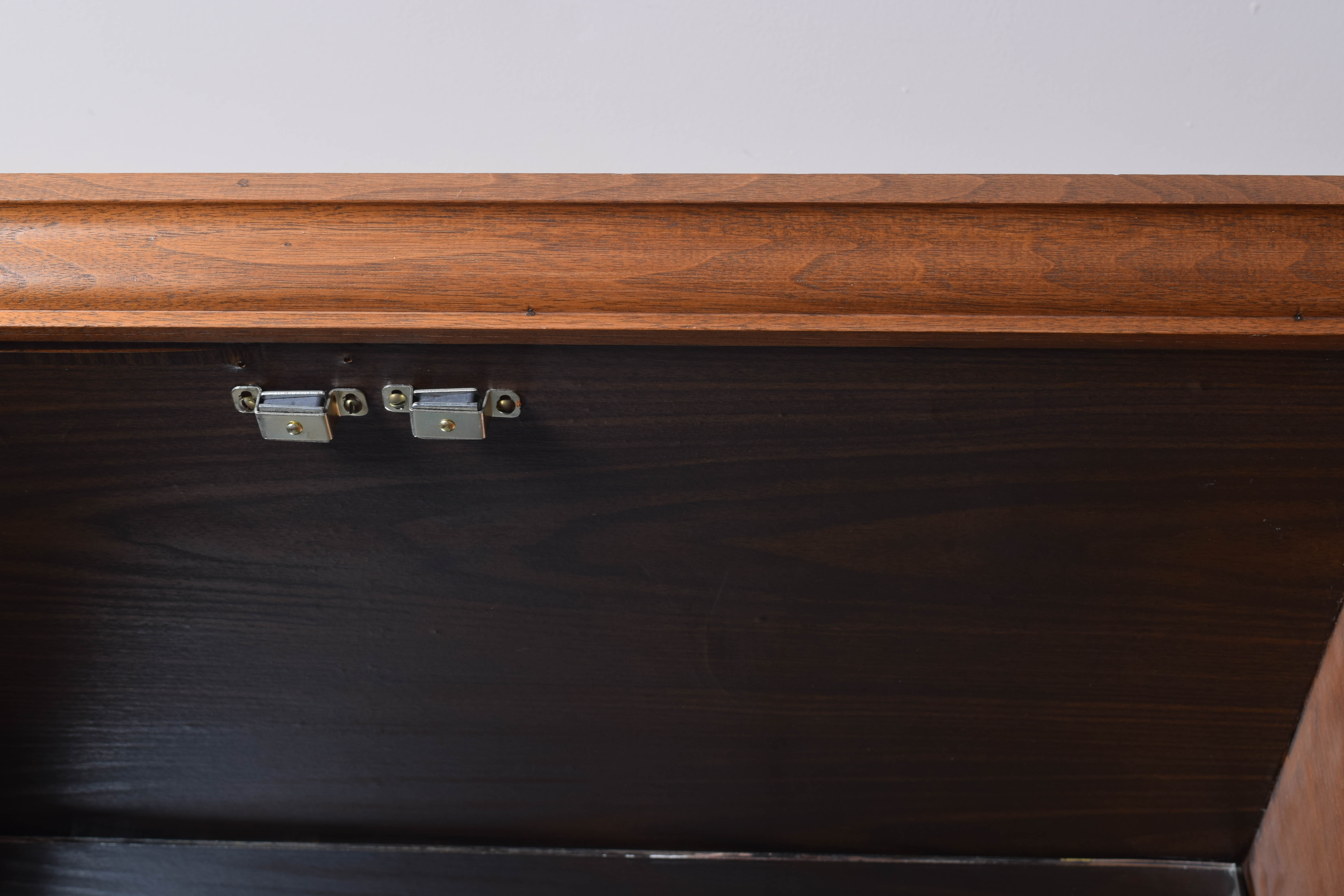 Wood and Glass China Hutch