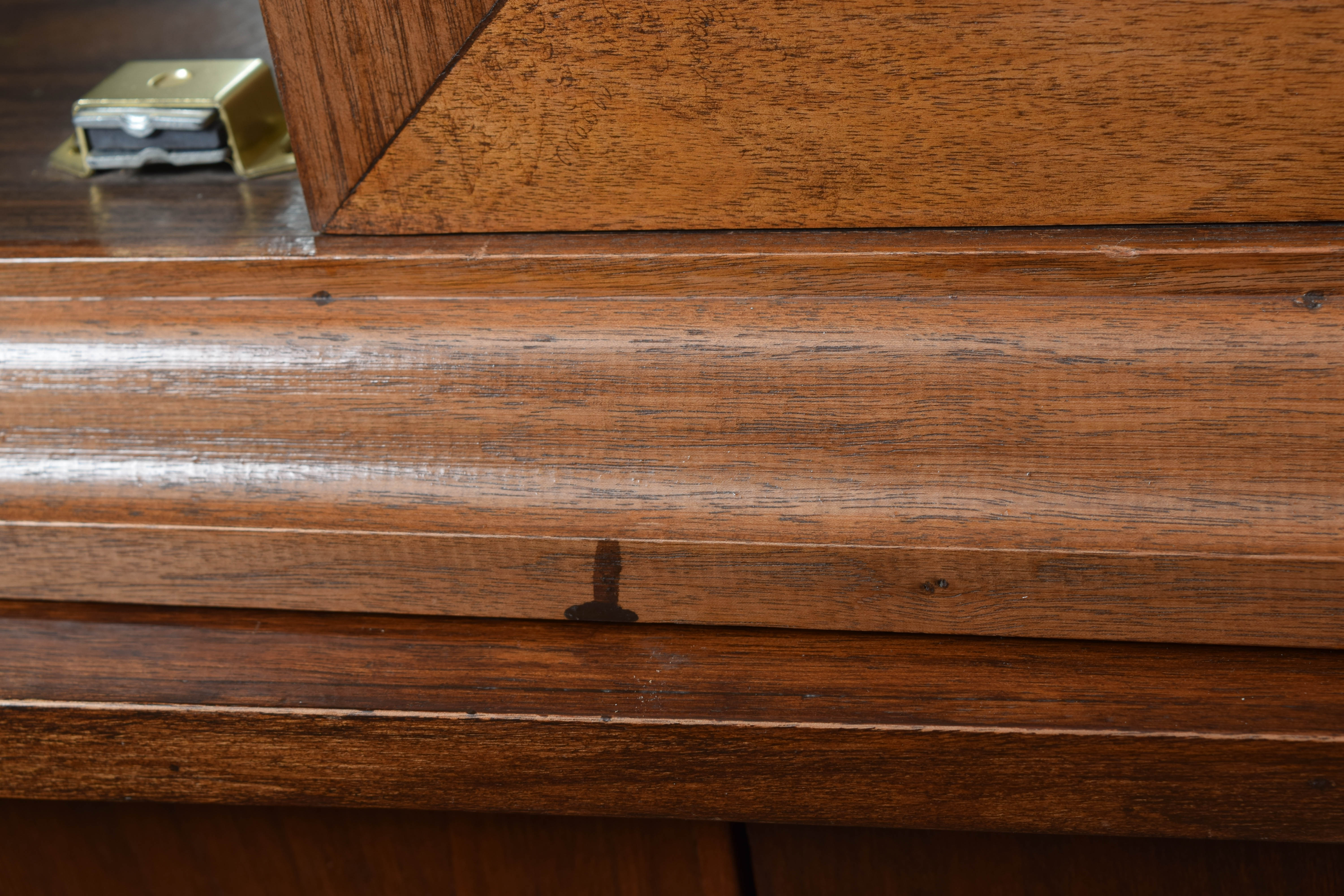 Wood and Glass China Hutch