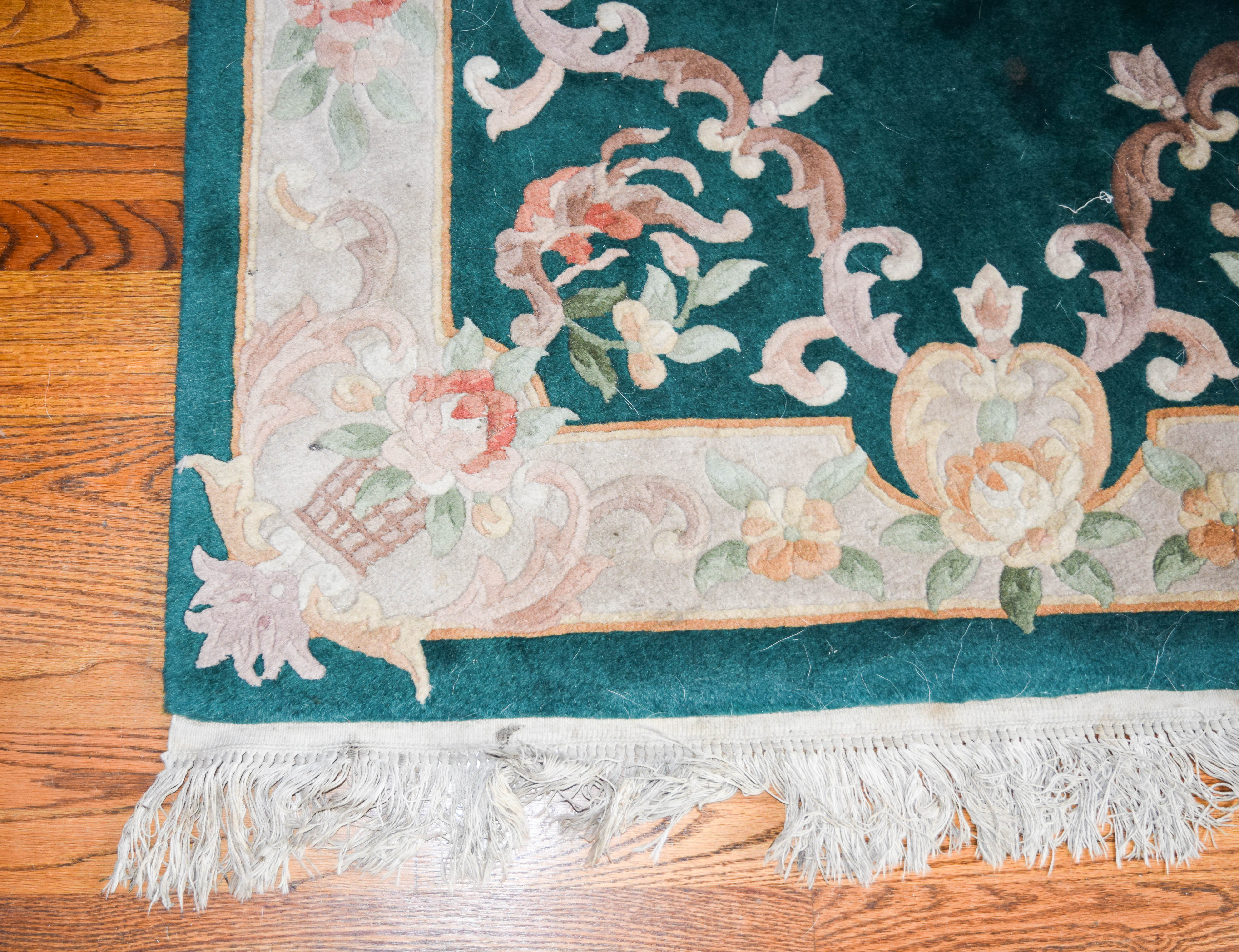 Savonnerie Style Area Rug