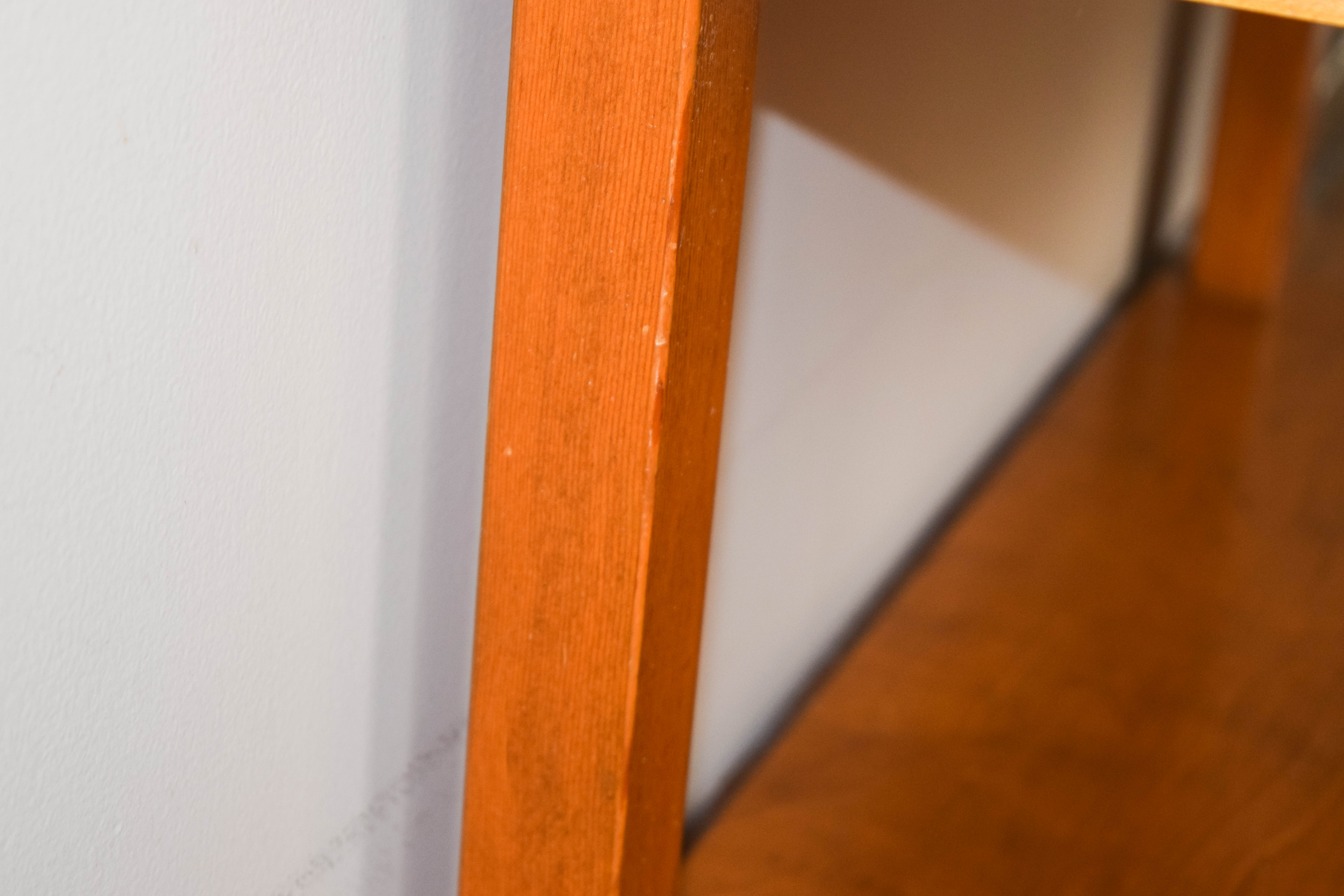 Pair of Wooden Side Tables in Graduated Sizes