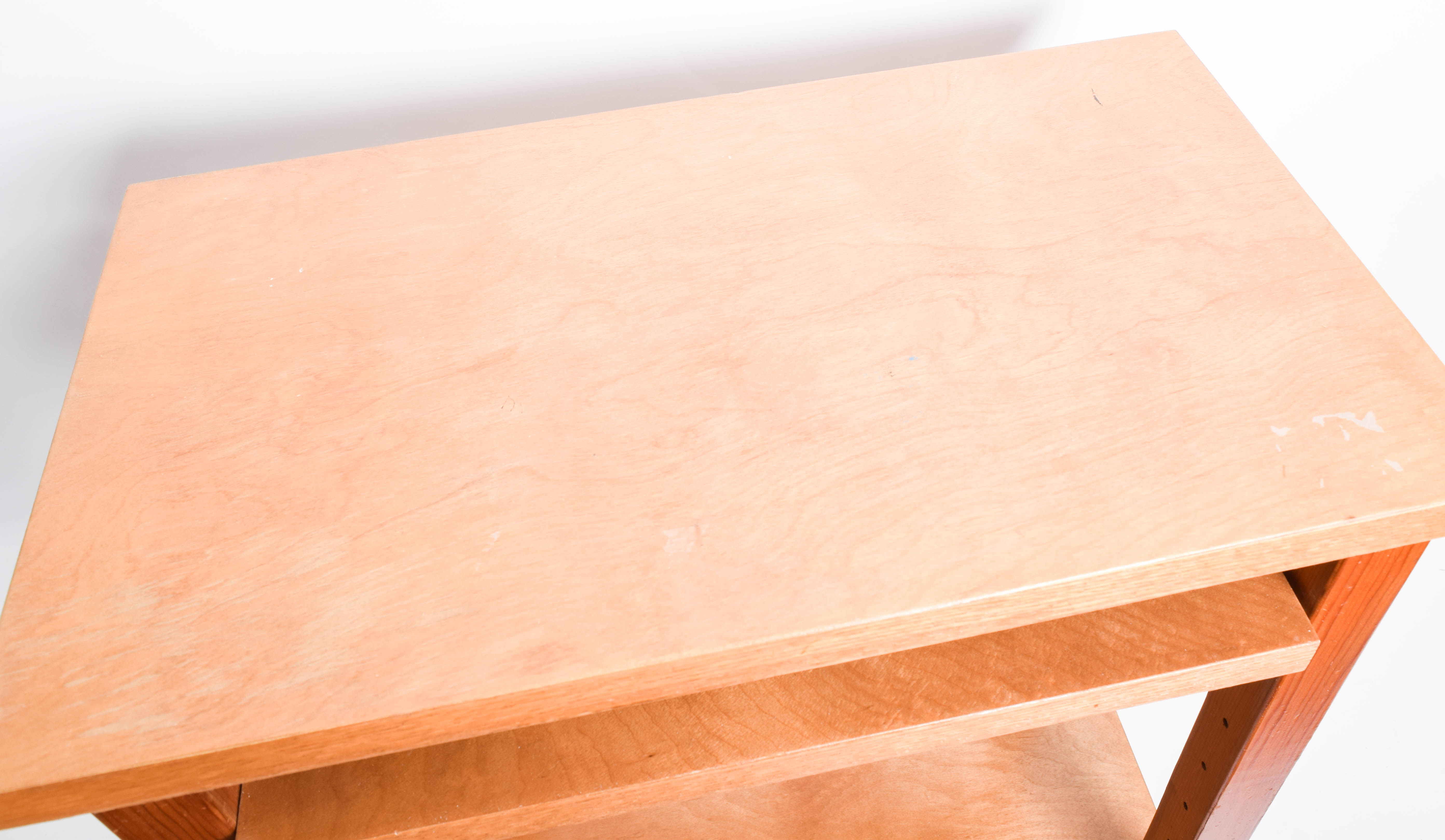 Pair of Wooden Side Tables in Graduated Sizes