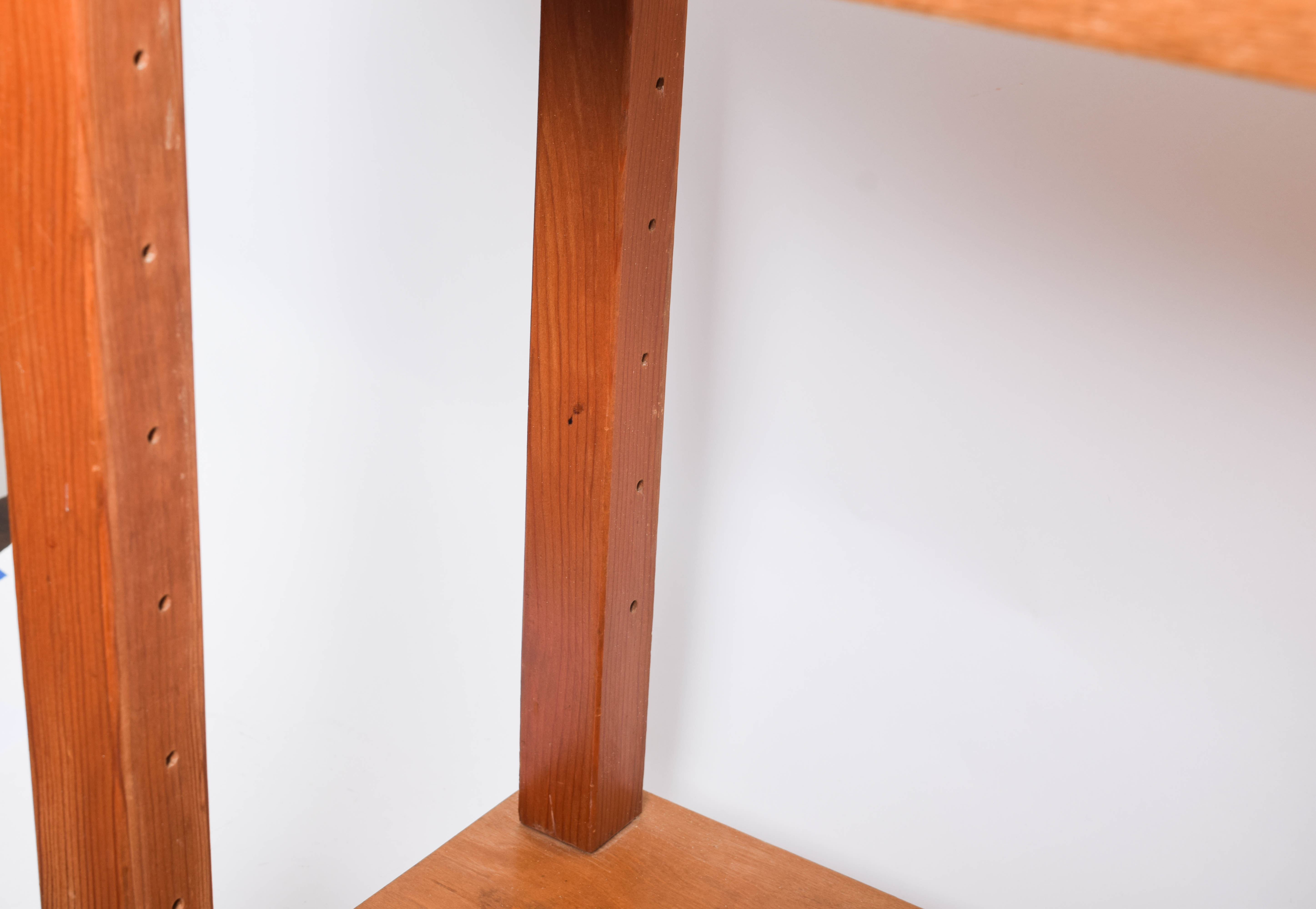 Pair of Wooden Side Tables in Graduated Sizes