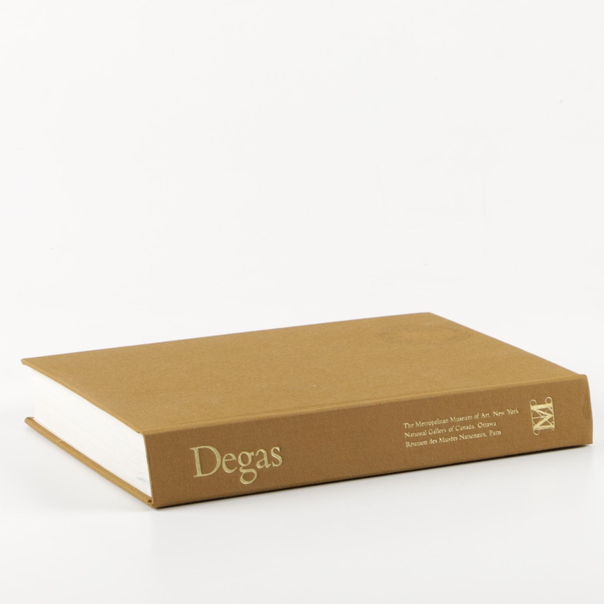 Retrospective Exhibition Catalogue "Degas, 1834–1917" by Jean Sutherland Boggs