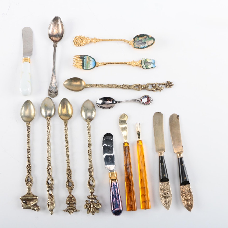 Flatware Including Silver Plate