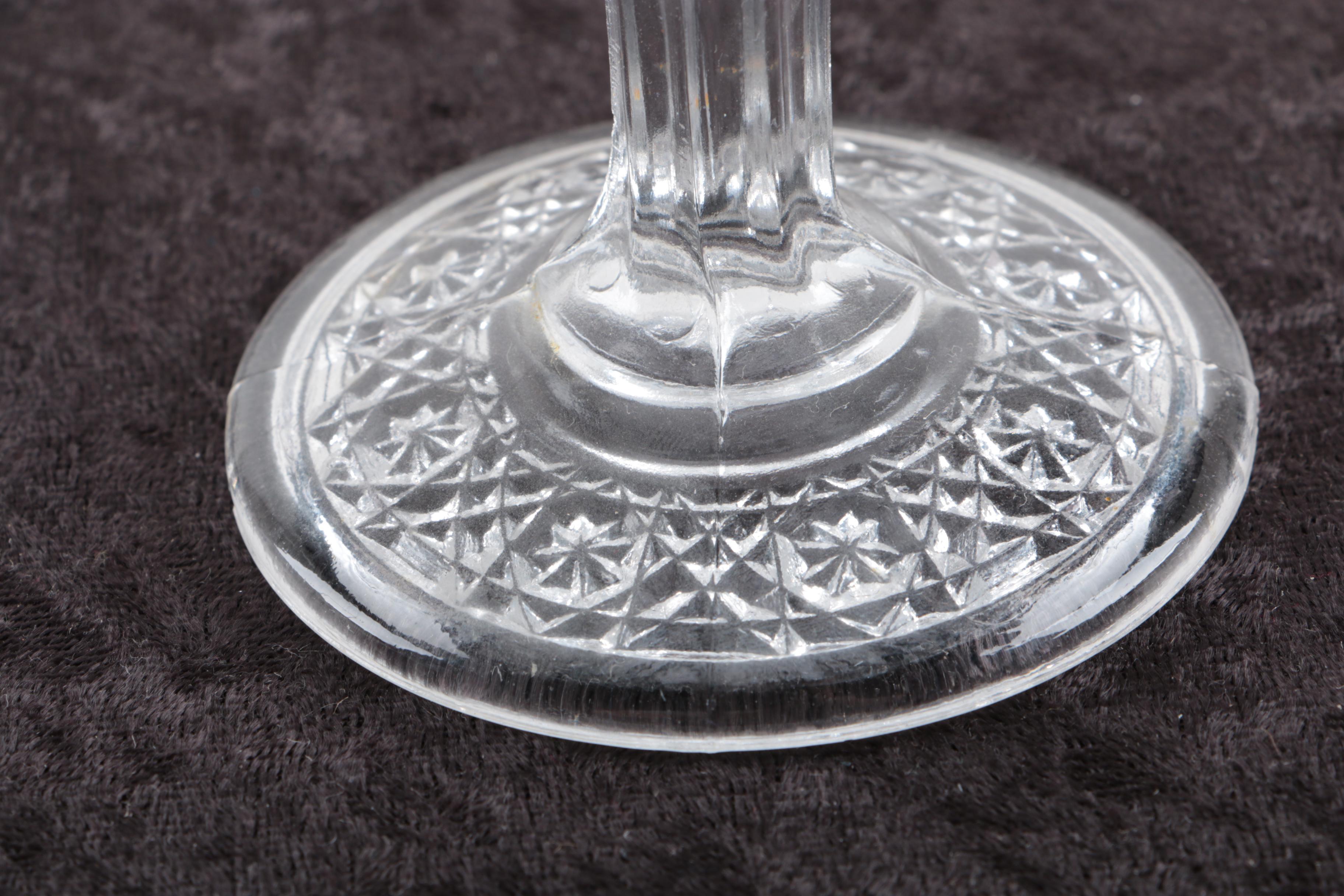 Antique Pressed Glass Tableware