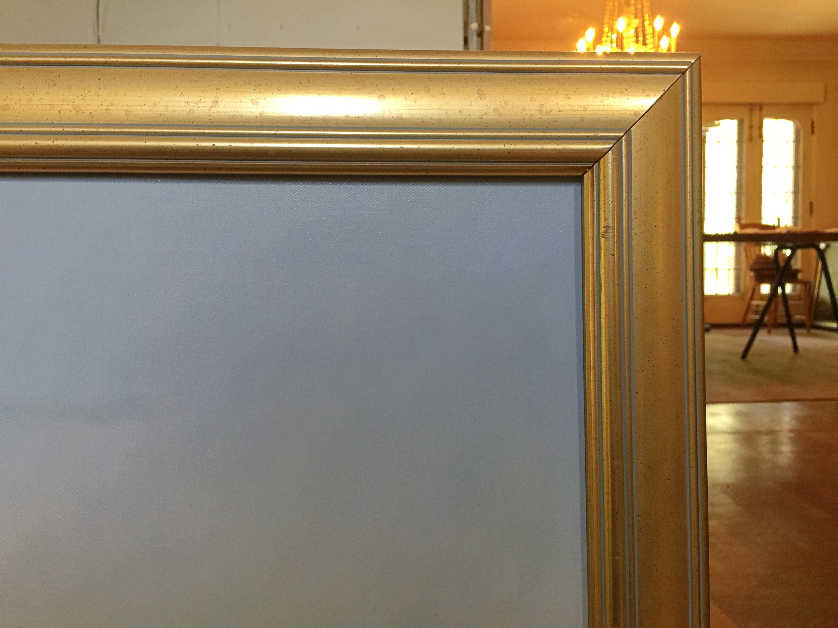 John P. Stewart Oil on Canvas Titled "City Dawn"