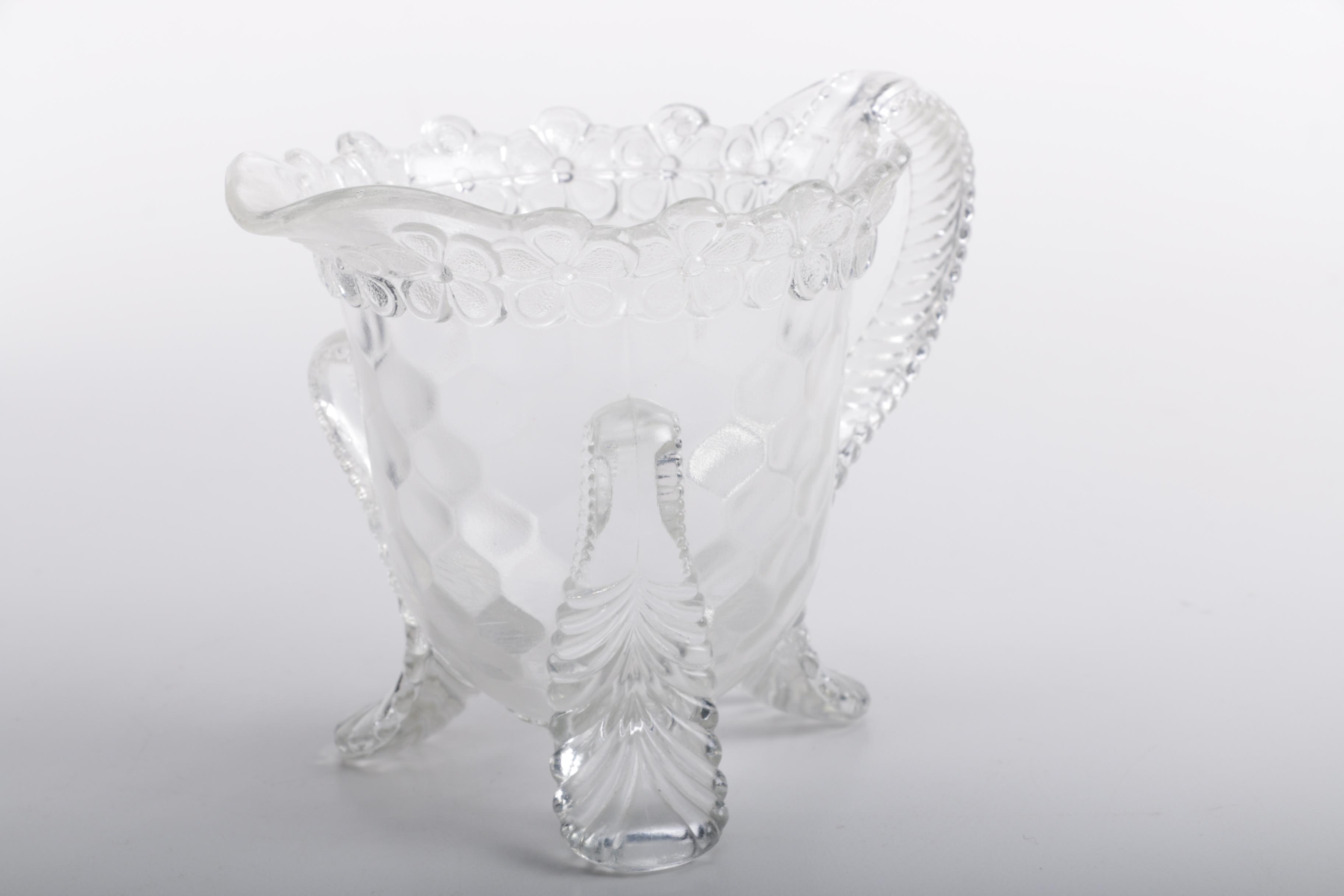 Selection of Vintage Glass and Crystal Tableware