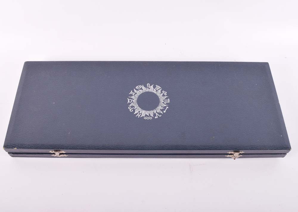 The Franklin Mint Zodiac Sterling Silver Spoons