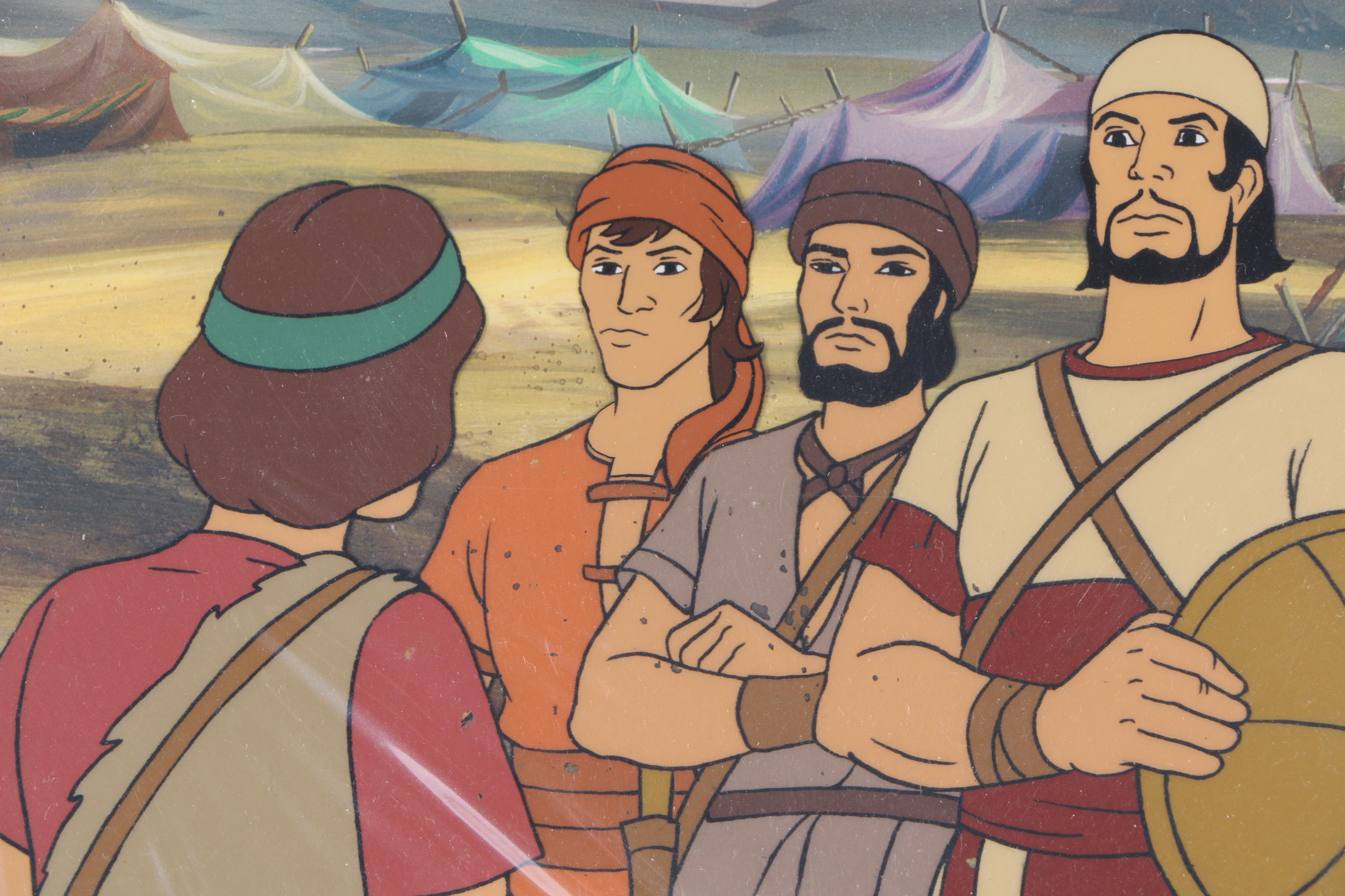 Production Cel From "The Greatest Adventure: Stories from the Bible"