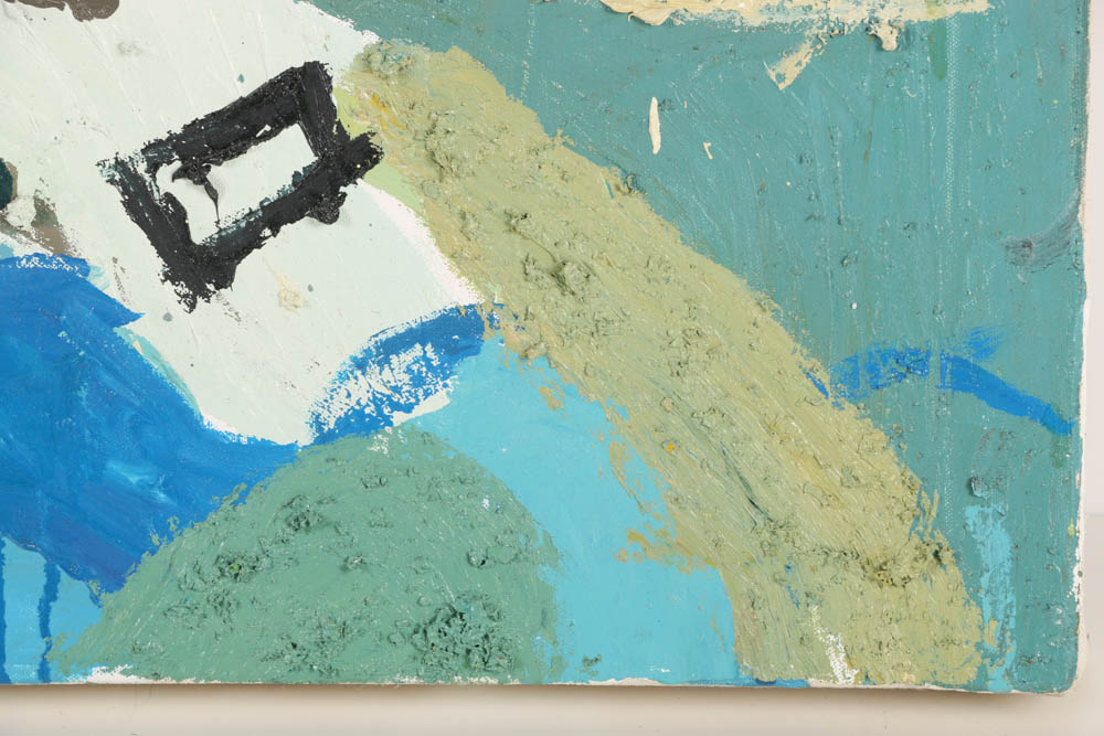 Clintel Steed Oil Painting on Canvas "Nasa 747 Flying shuttle space ship #2"