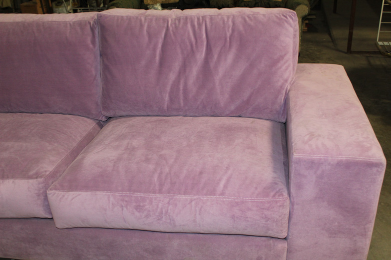 Contemporary Lavender Sofa
