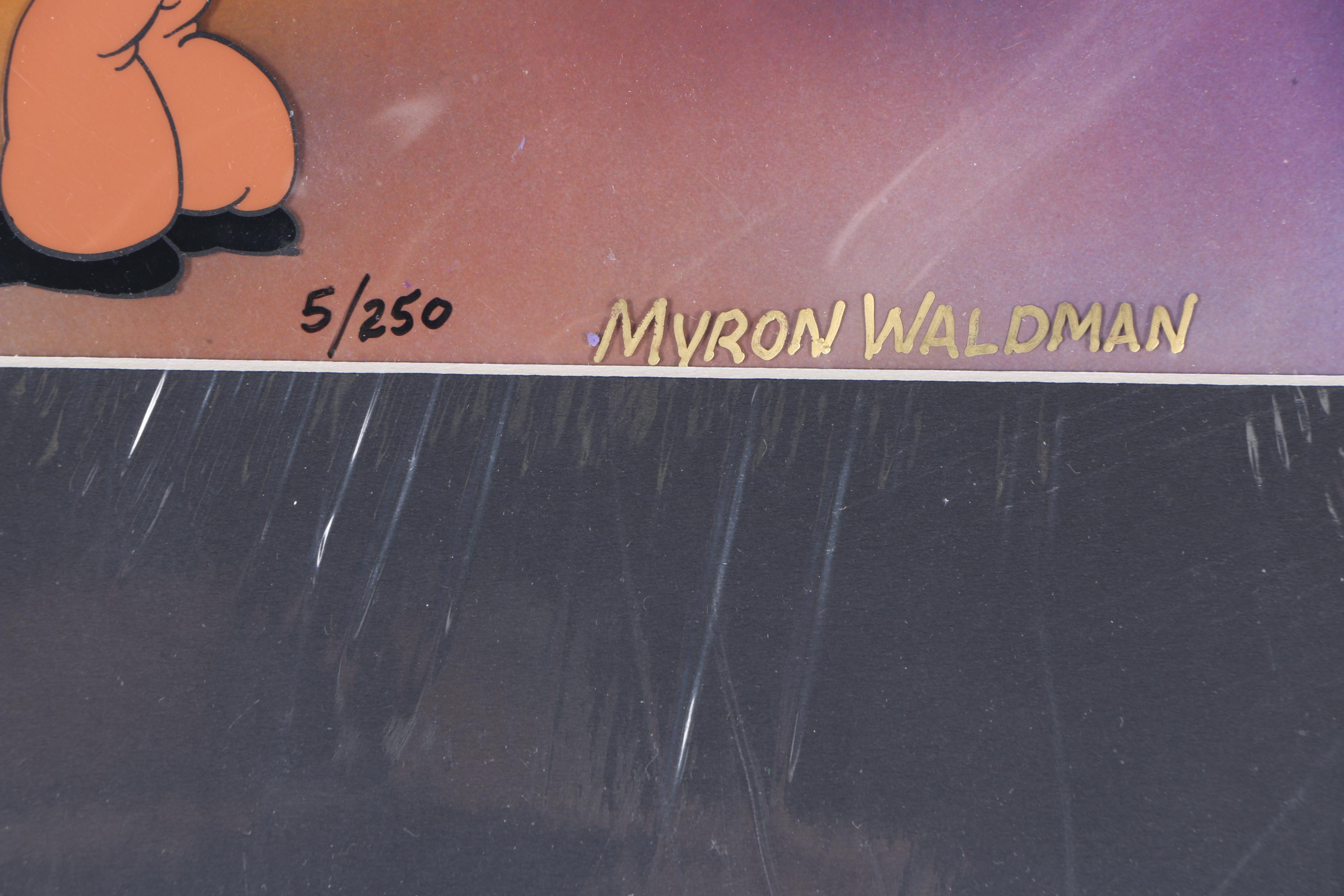 Myron Waldman Limited Edition Cel "Just a Taste"