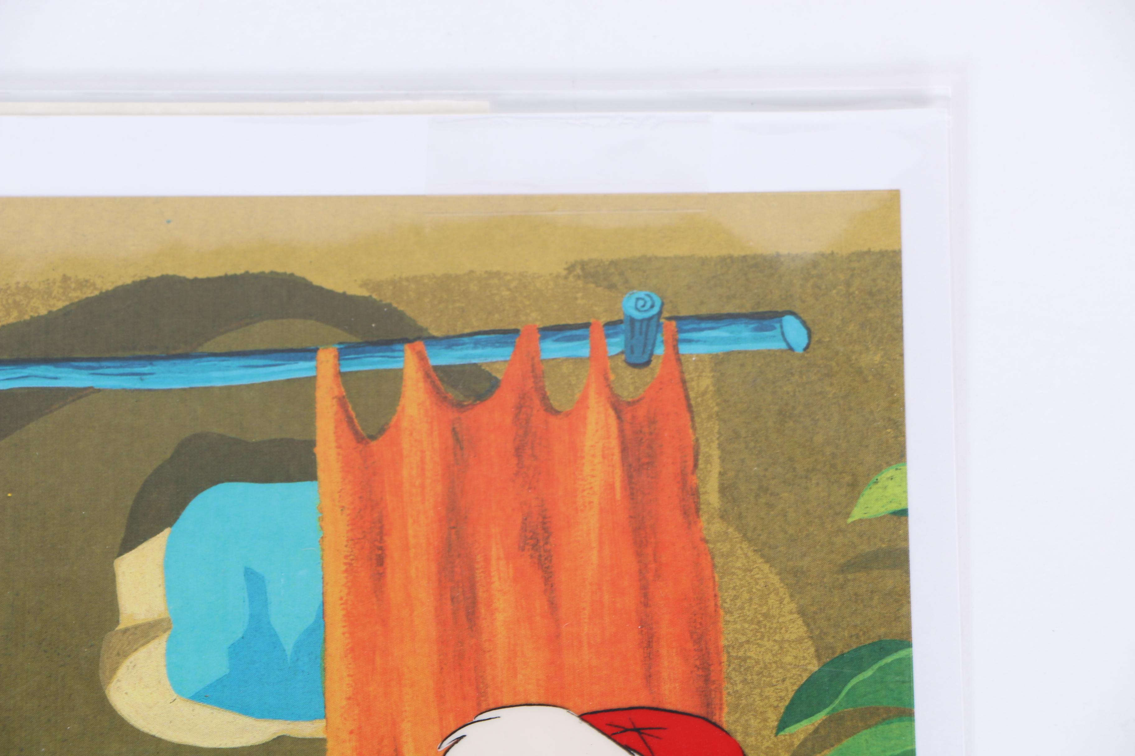 Production Cels Featuring Characters From "The Flintstones"