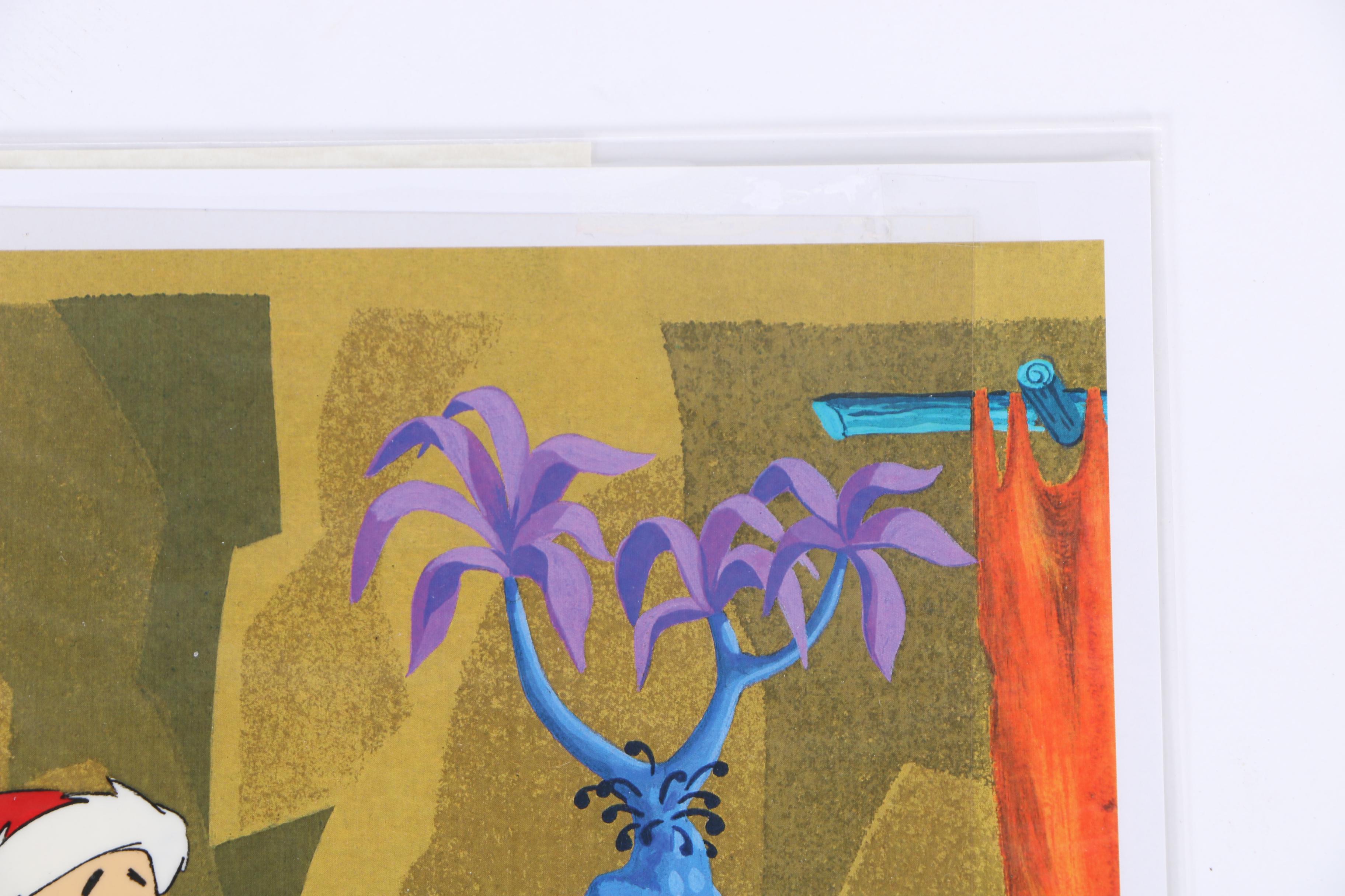 Production Cels Featuring Characters From "The Flintstones"