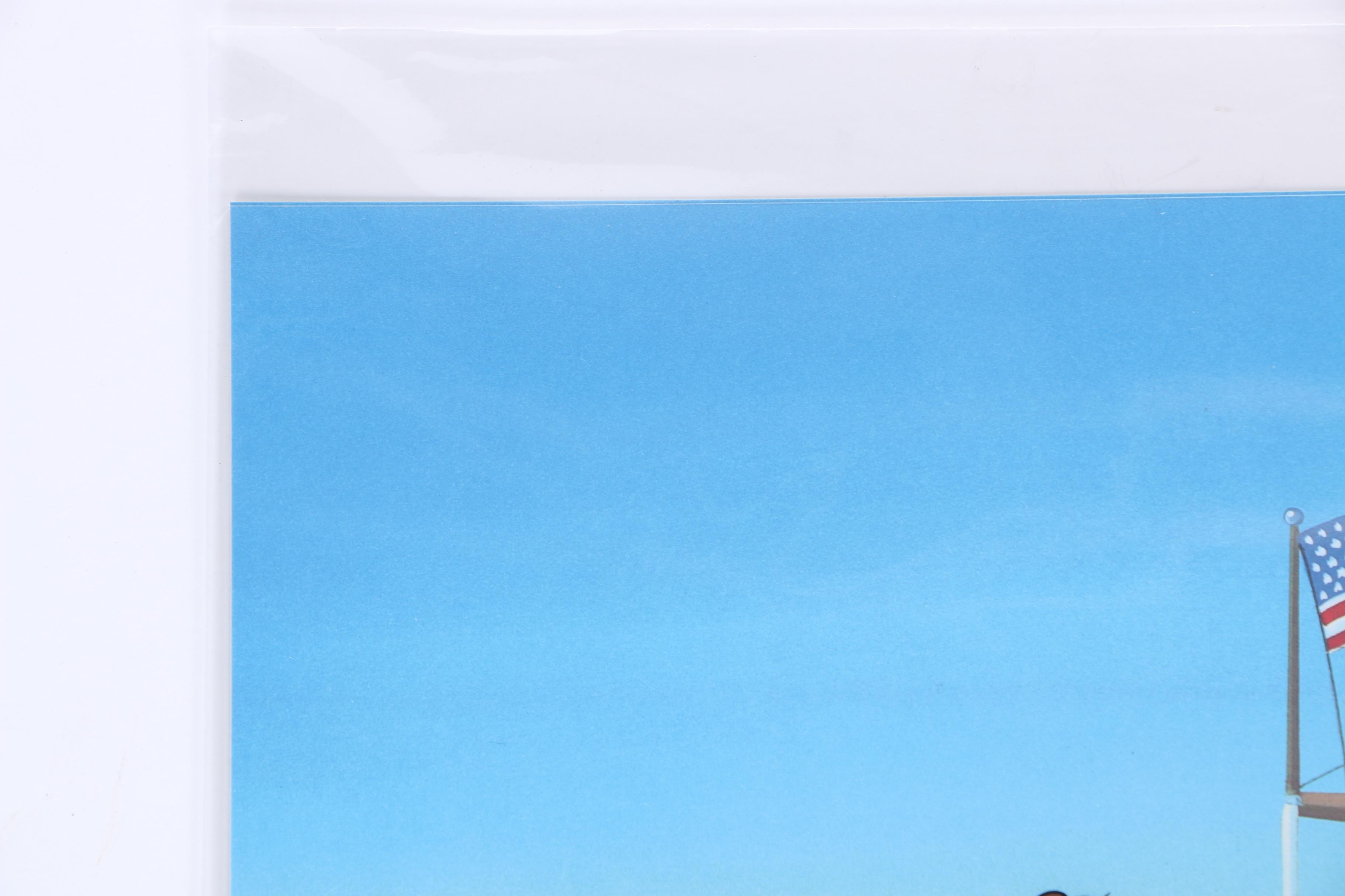 Two Limited Edition Popeye Sericels