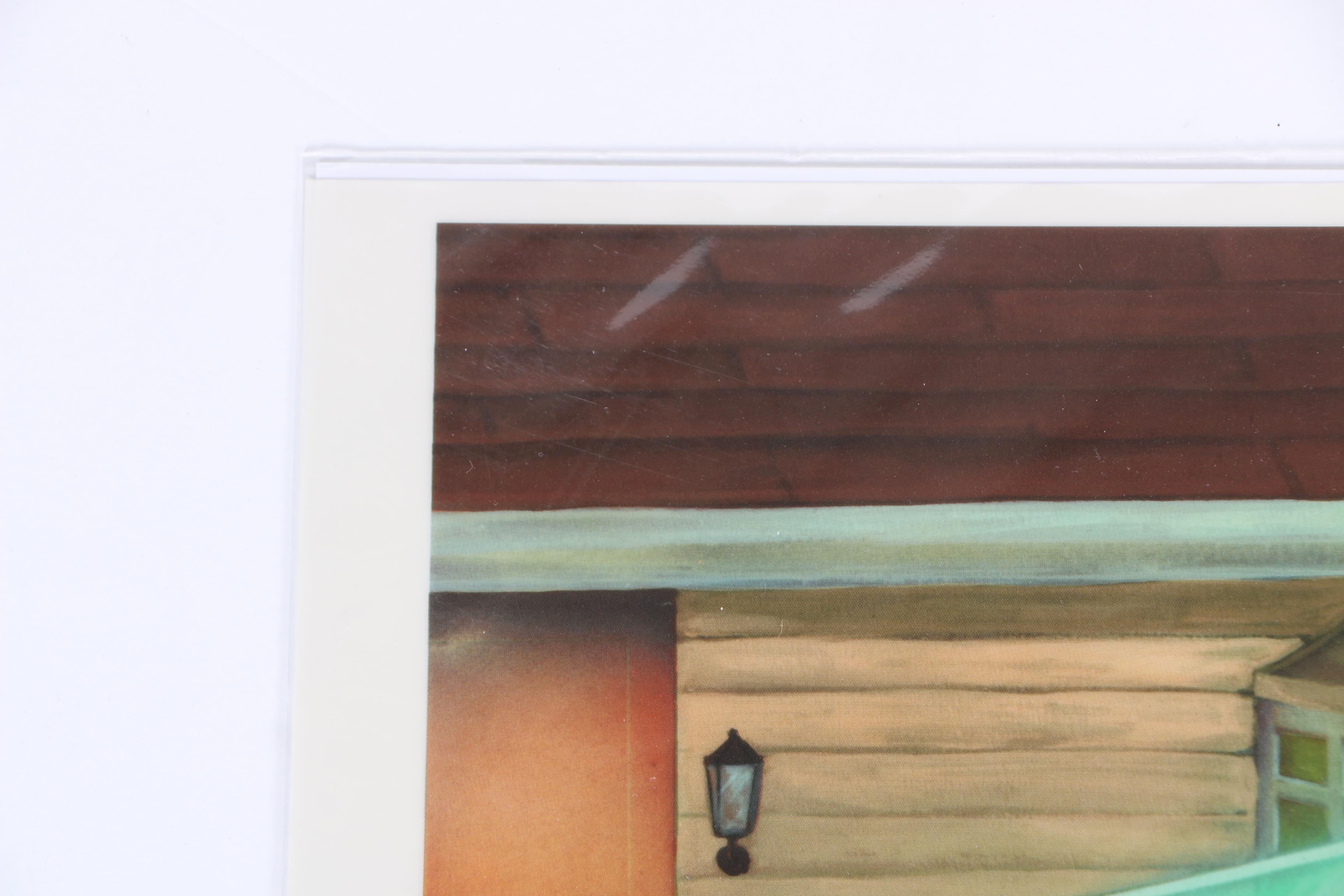 Two Limited Edition Popeye Sericels