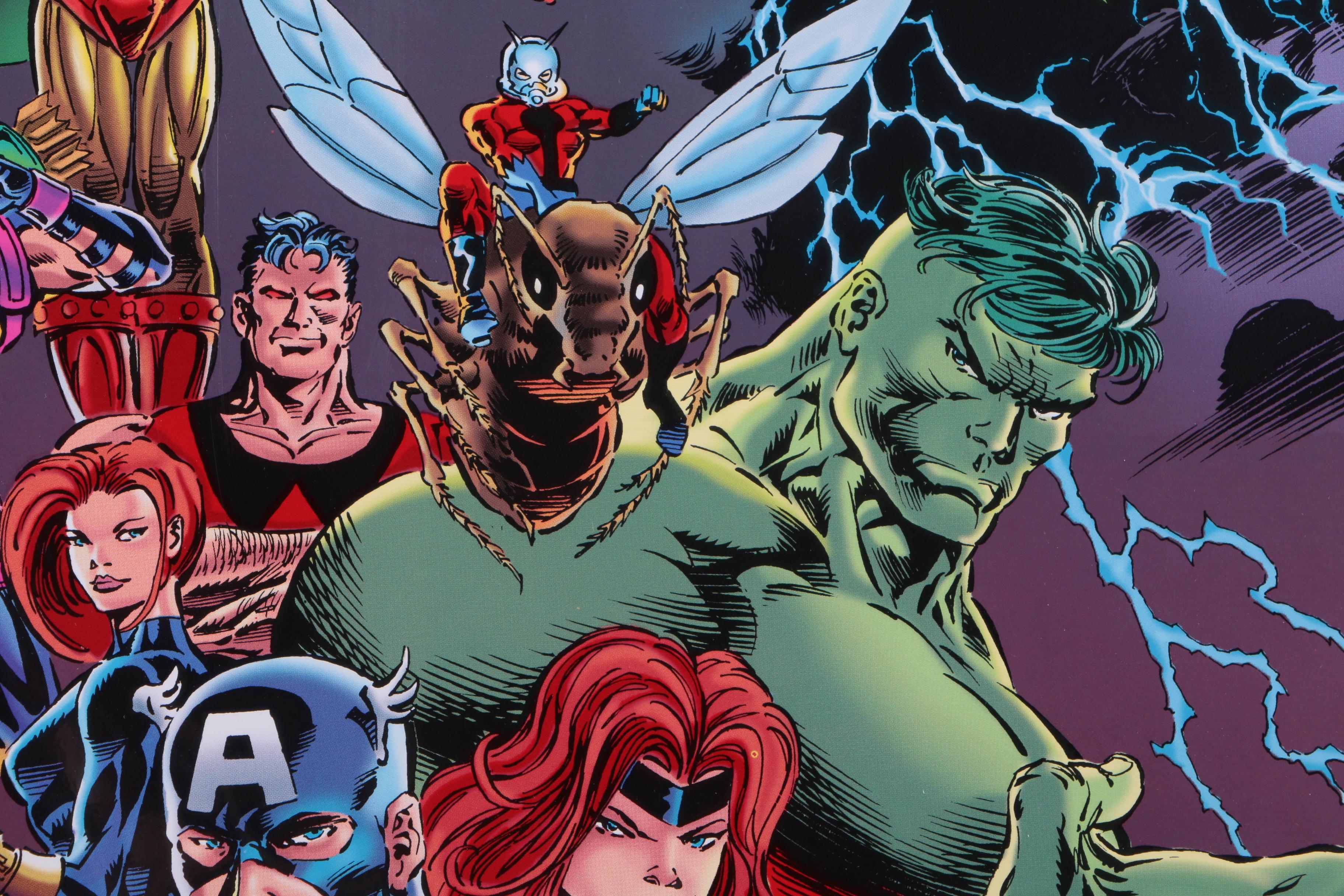 Limited Edition Offset Lithograph "Avengers Assemble"