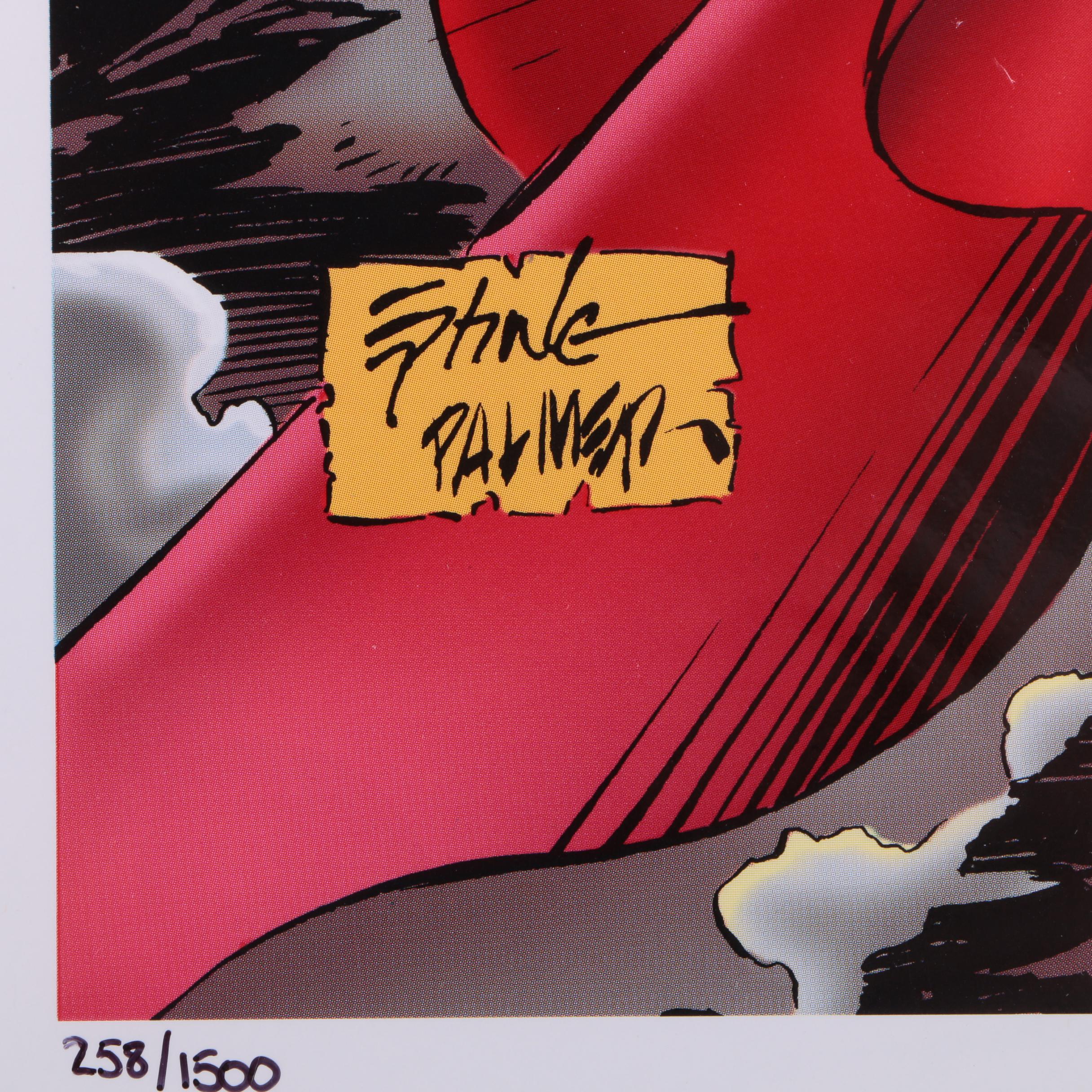 Limited Edition Offset Lithograph "Avengers Assemble"