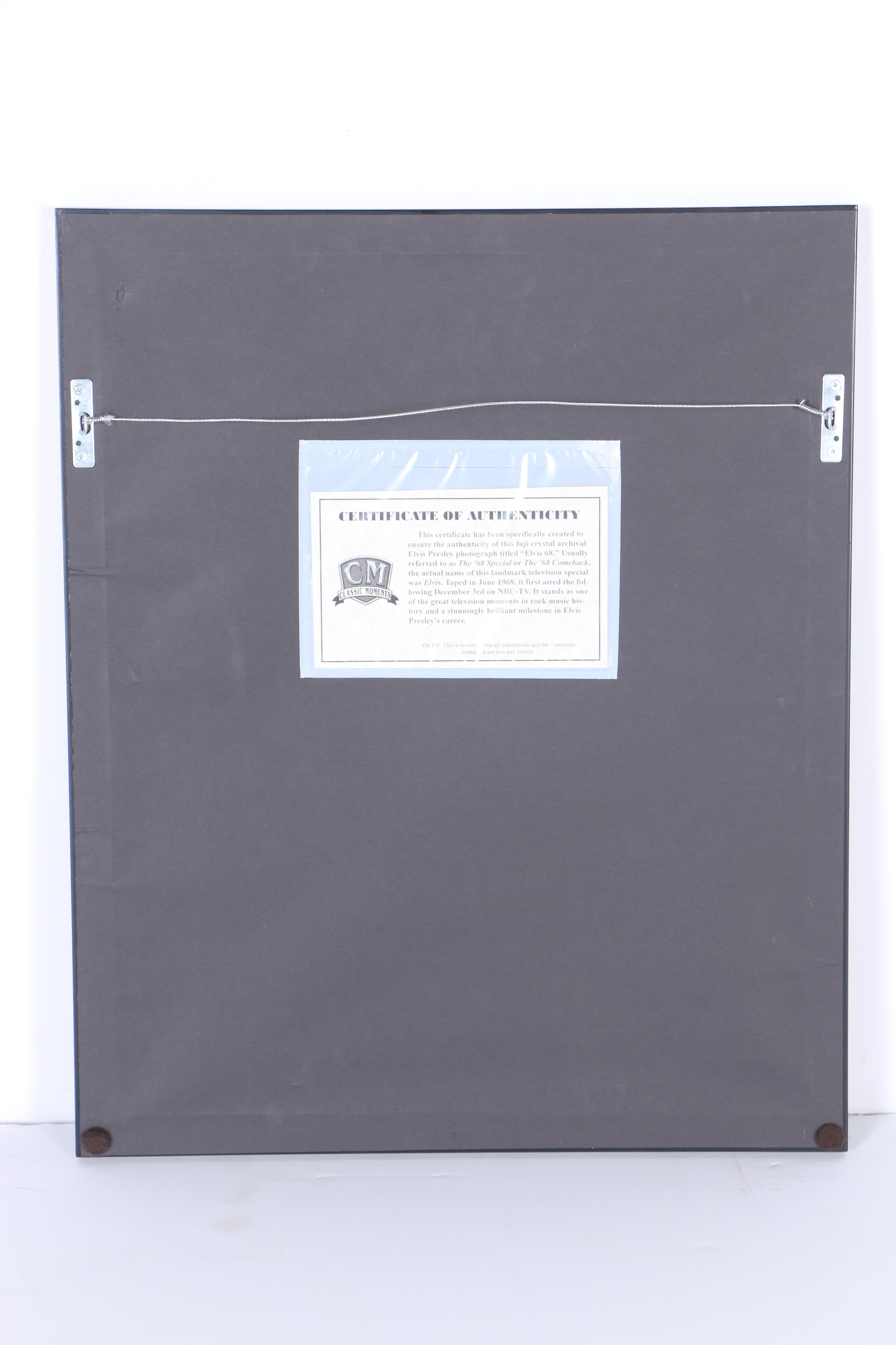 Giclee Print on Paper "Elvis '68"