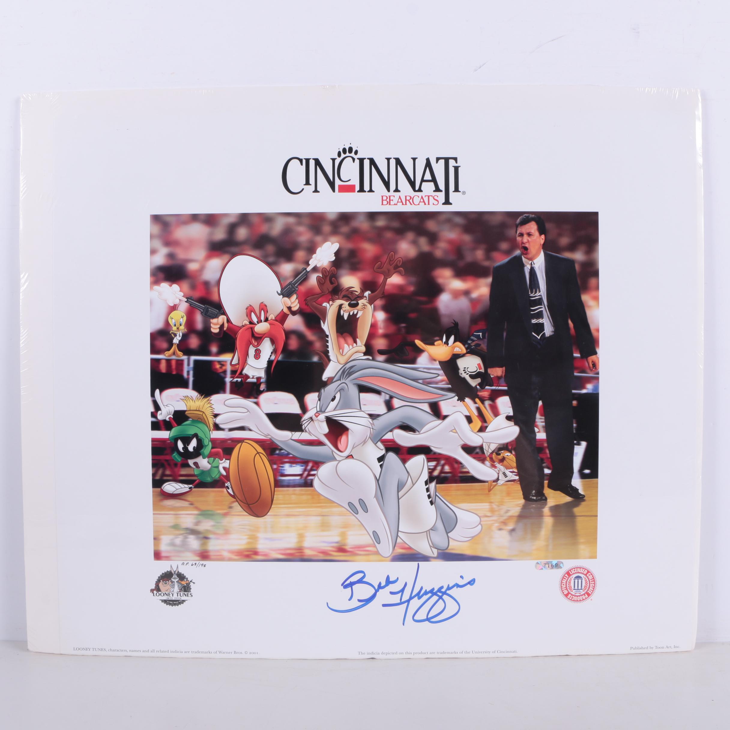 Autographed Limited Edition Offset Lithograph on Paper "Huggs and Bugs"