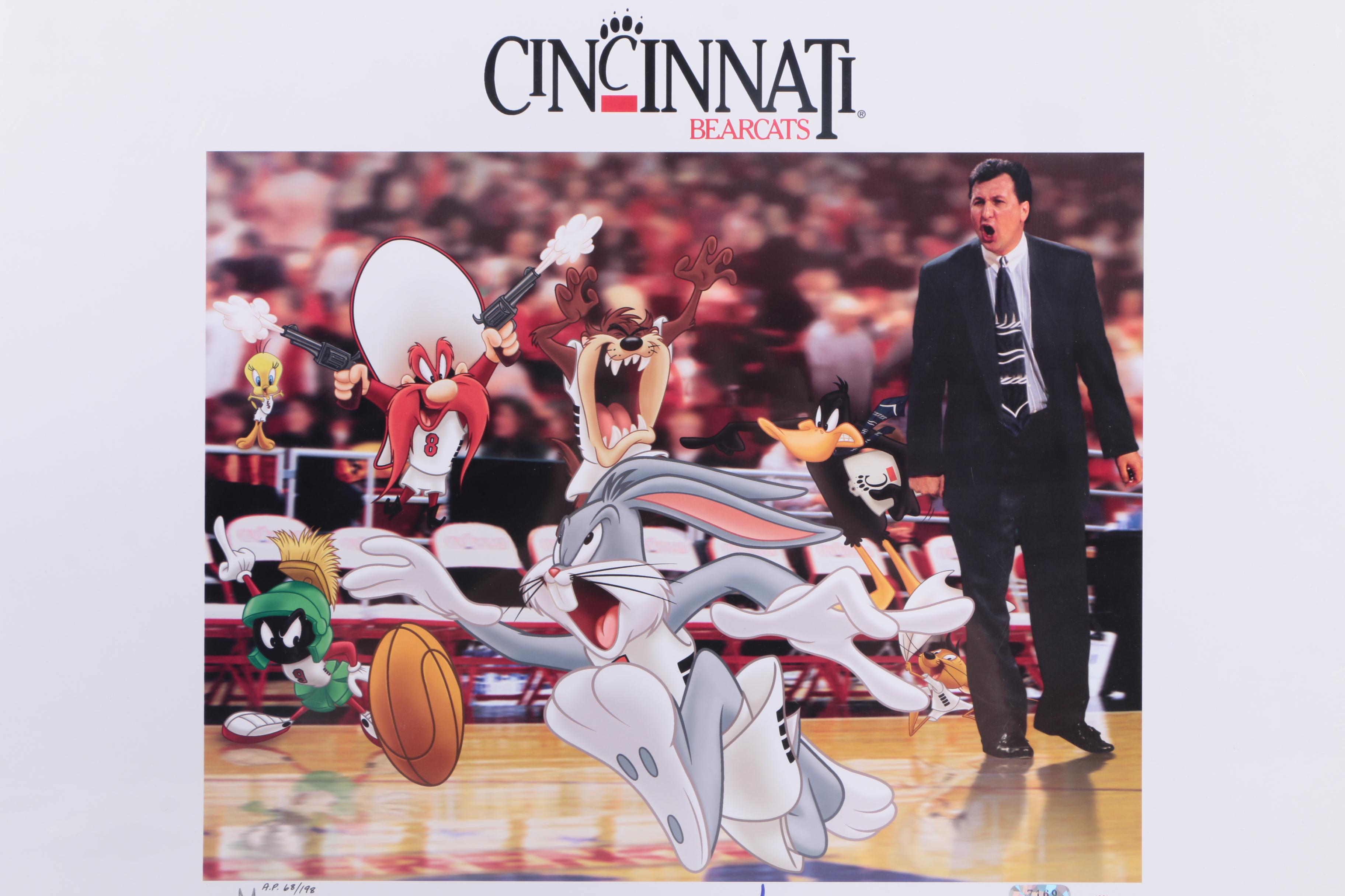 Autographed Limited Edition Offset Lithograph on Paper "Huggs and Bugs"