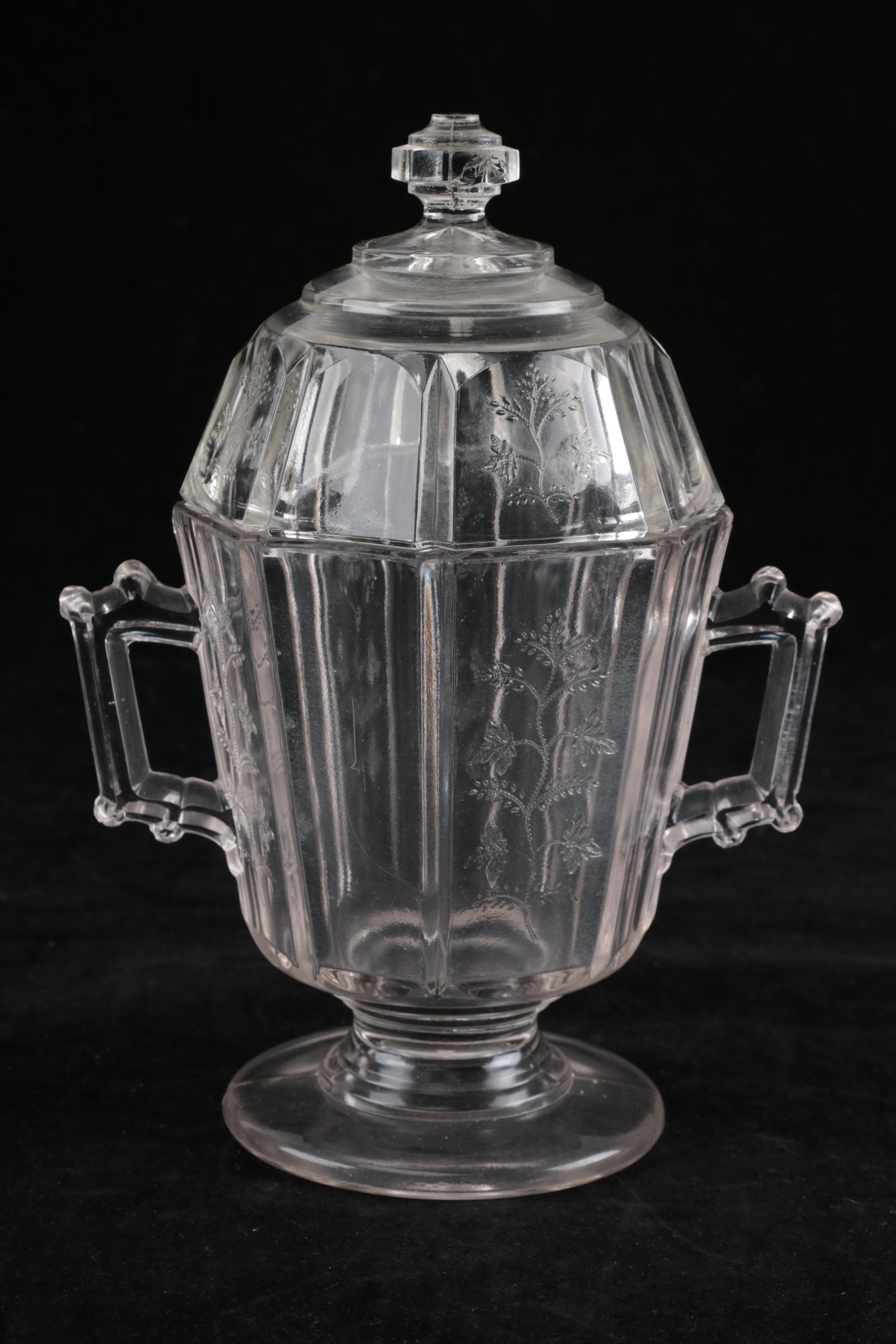 American Brilliant Period Cut Glass and Pressed Glass Tableware