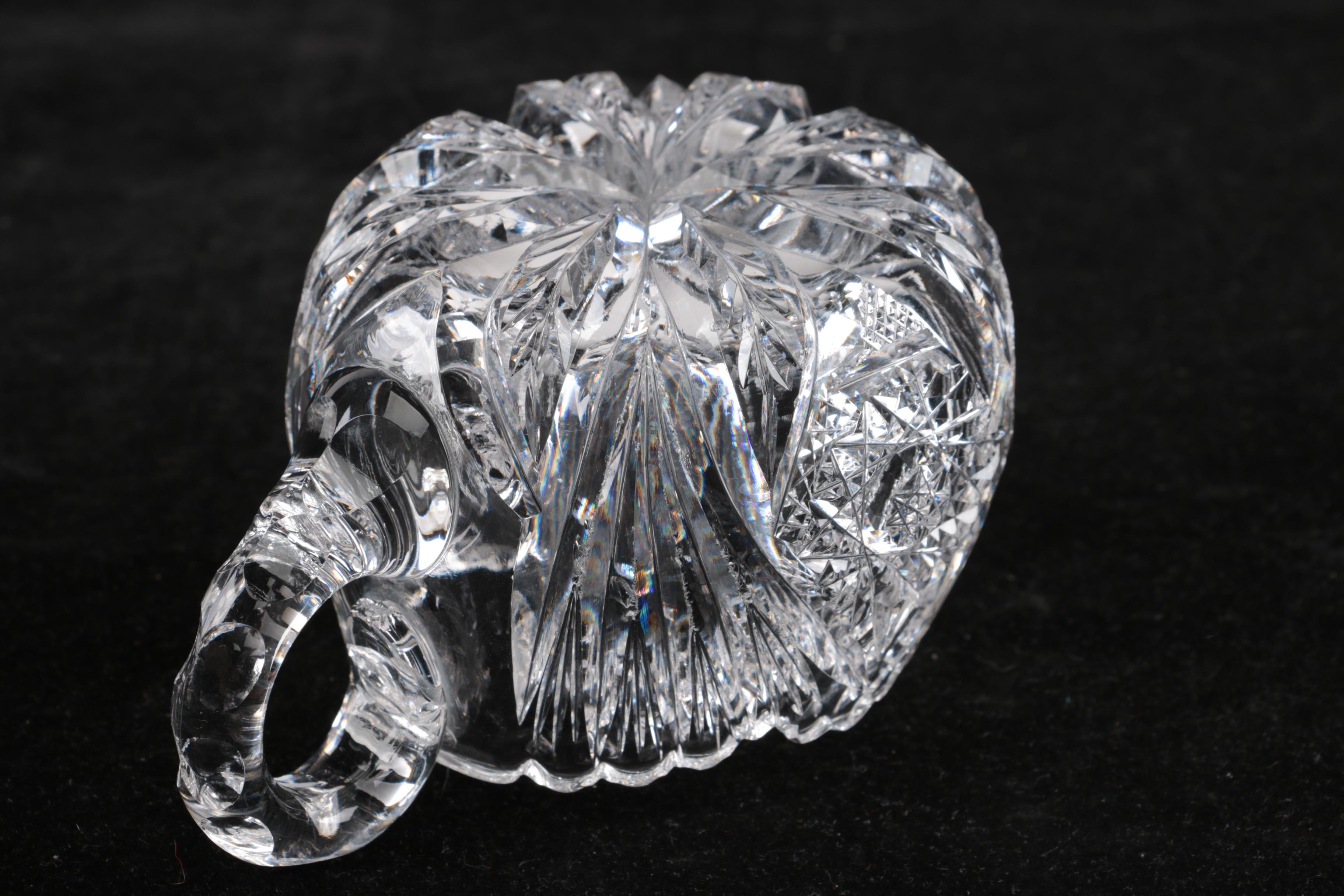 American Brilliant Period Cut Glass and Pressed Glass Tableware