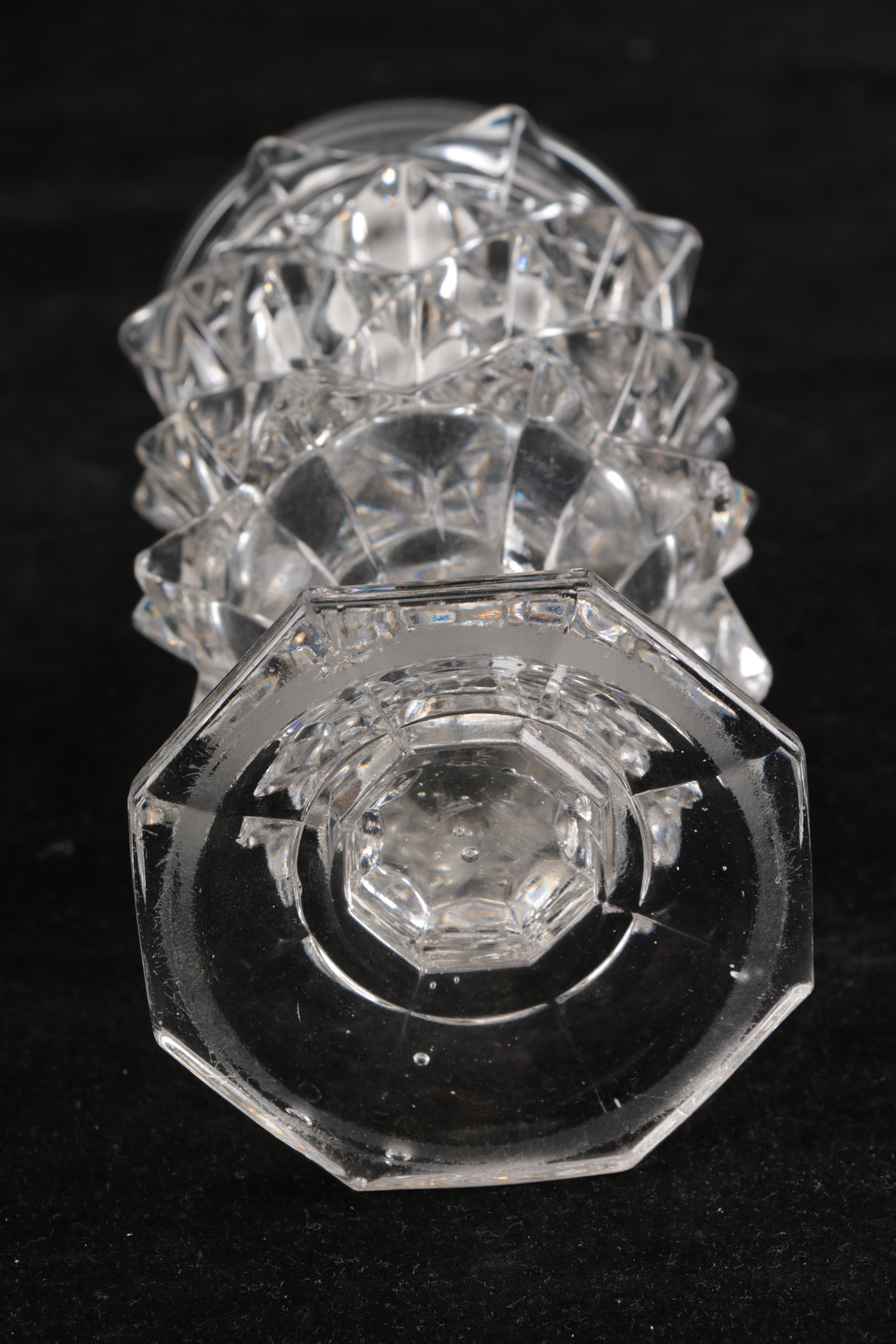 American Brilliant Period Cut Glass and Pressed Glass Tableware