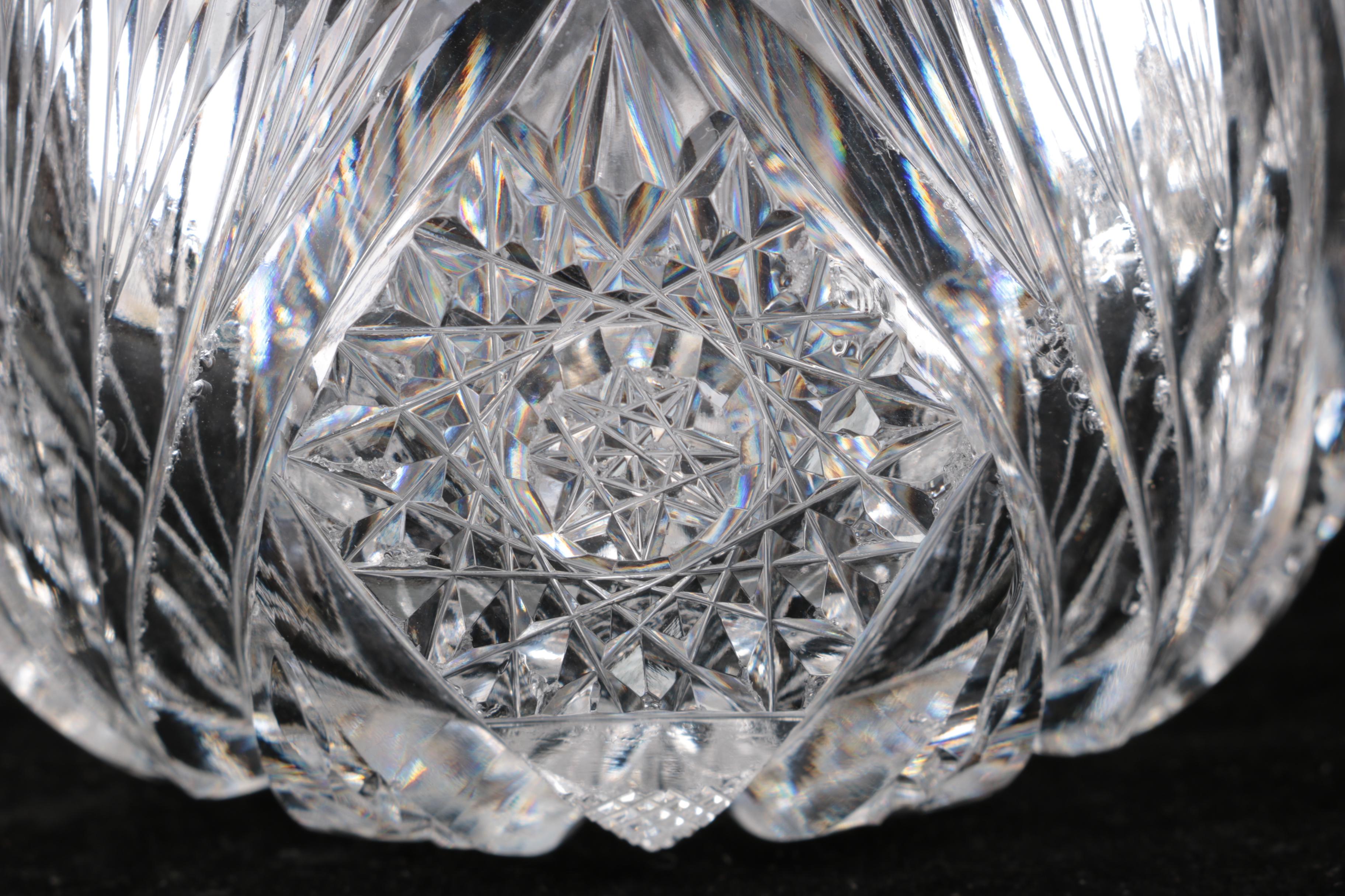 American Brilliant Period Cut Glass and Pressed Glass Tableware