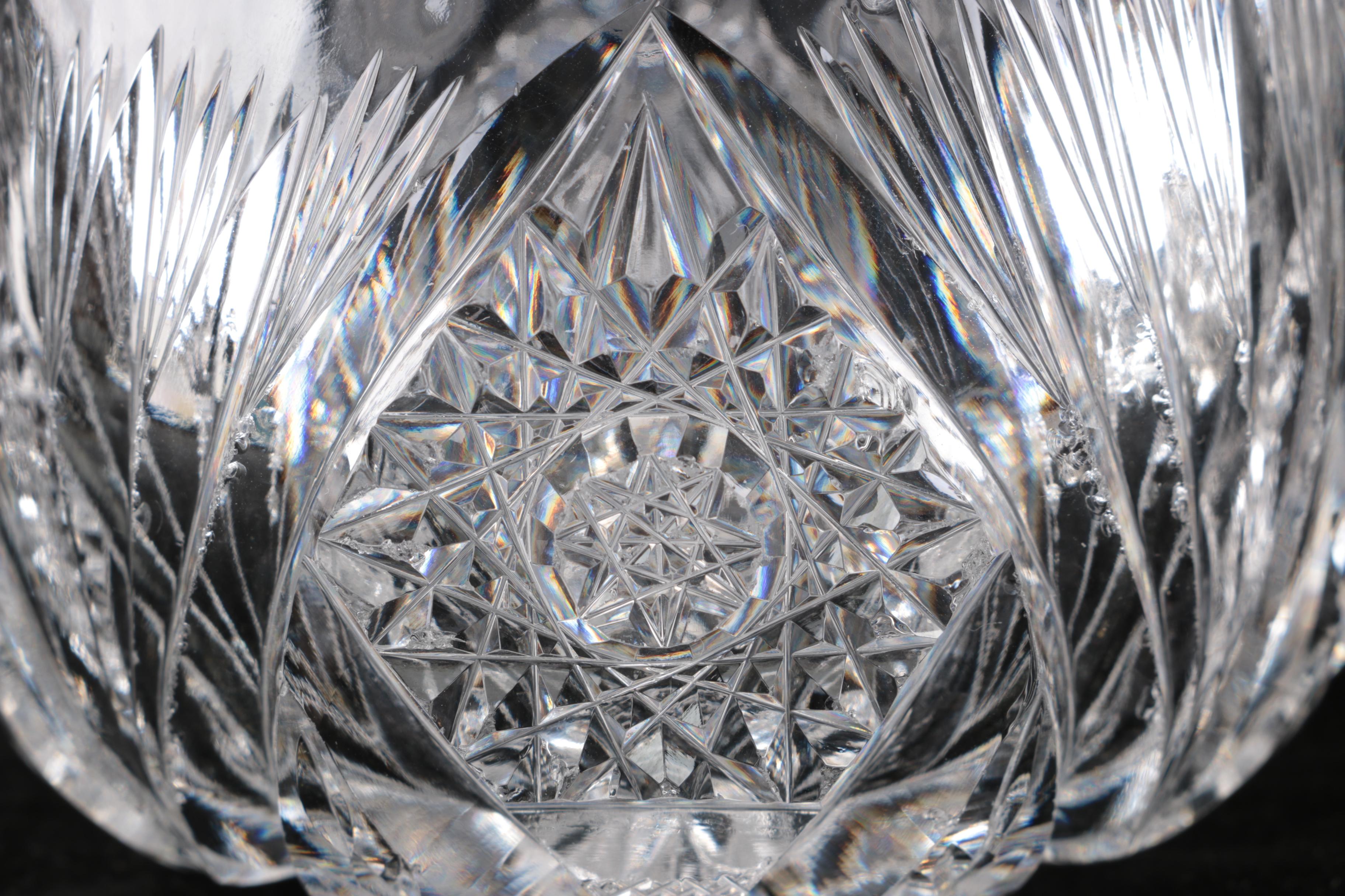 American Brilliant Period Cut Glass and Pressed Glass Tableware