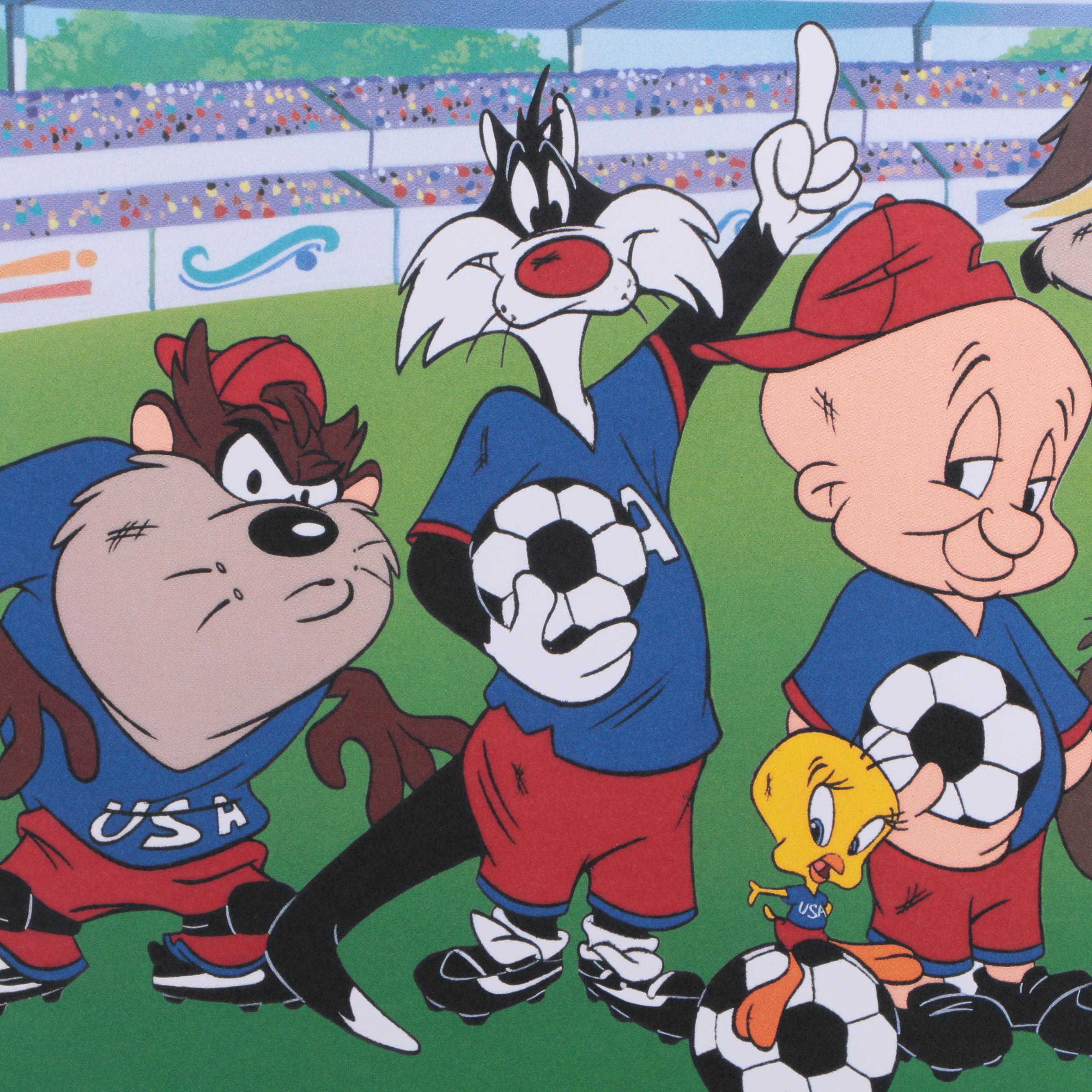 Toon Art, Inc. Offset Lithograph "World Cup Toons"