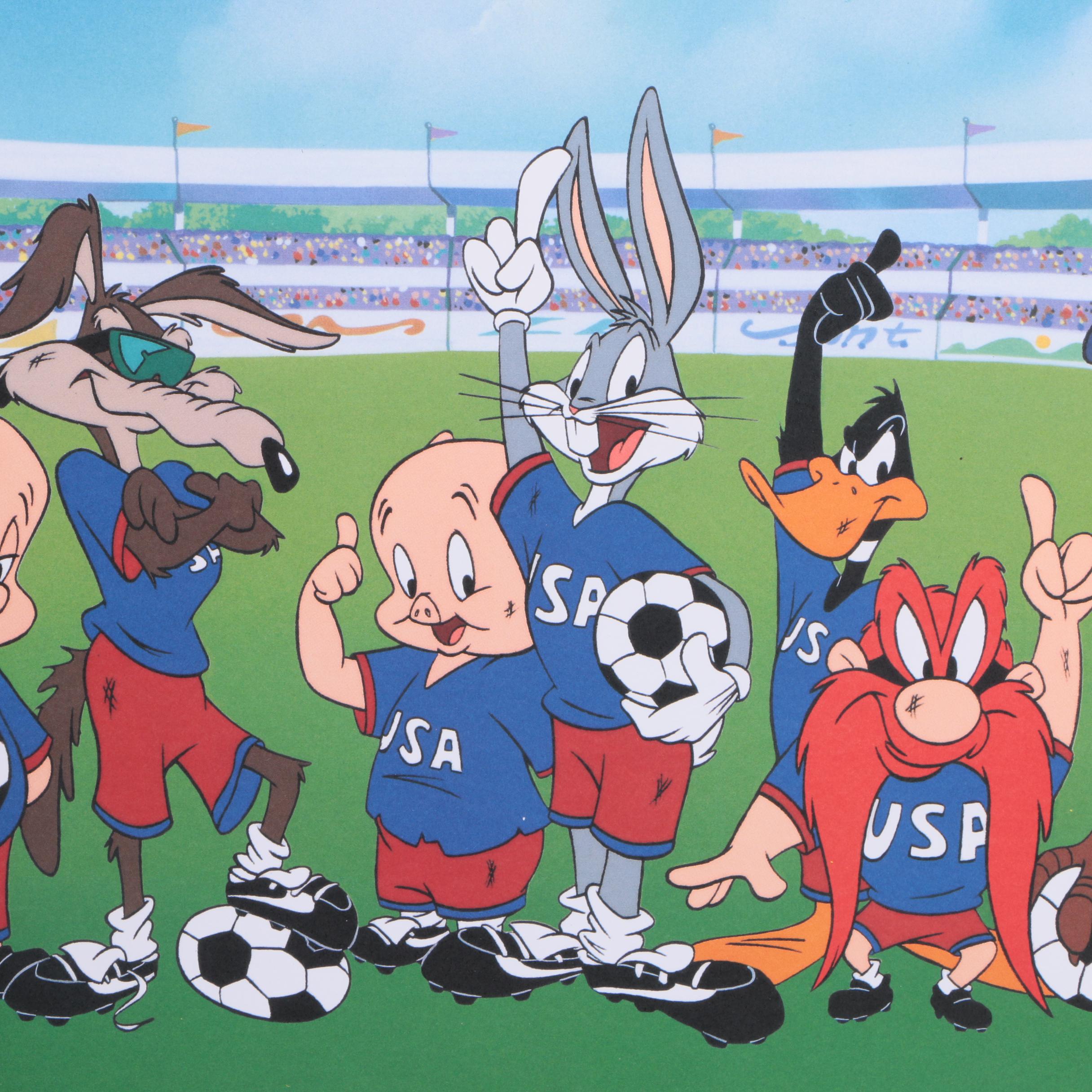Toon Art, Inc. Offset Lithograph "World Cup Toons"
